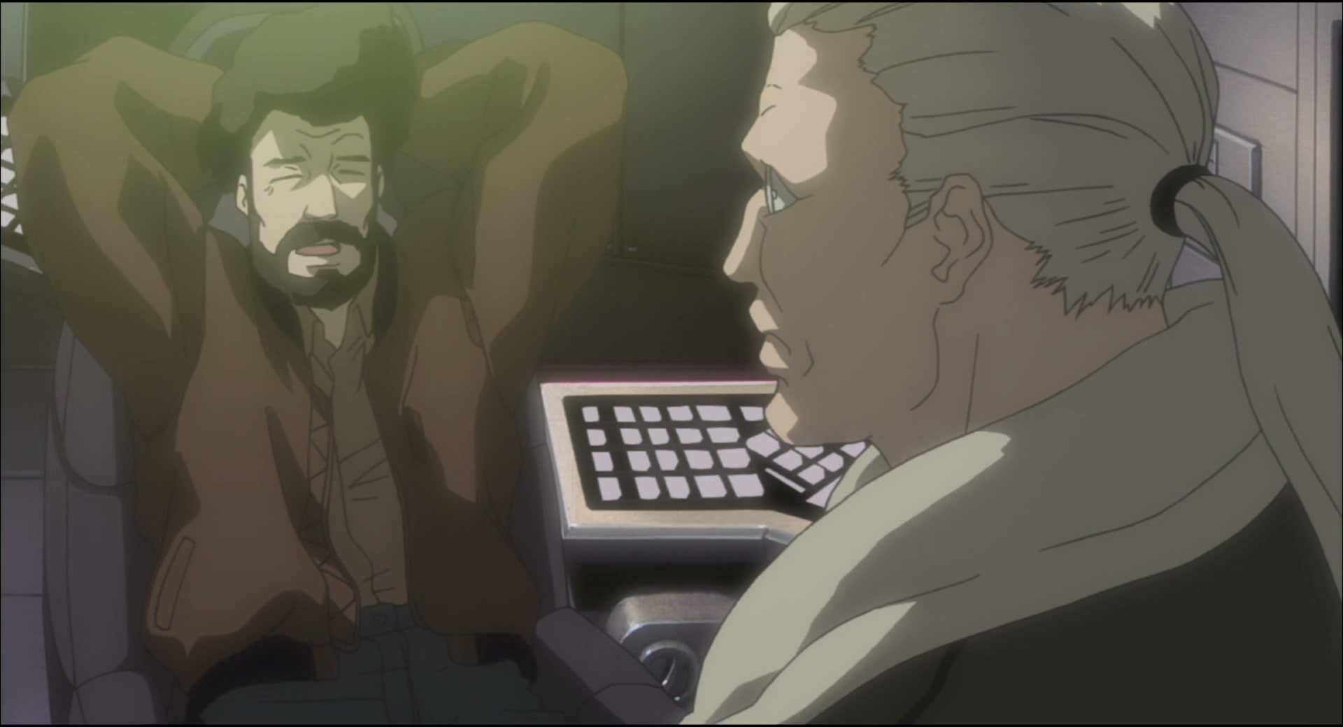 Ghost in the Shell: Stand Alone Complex Ep 12: Escape From: A Nice Uninhabited Island @ 00:21:00