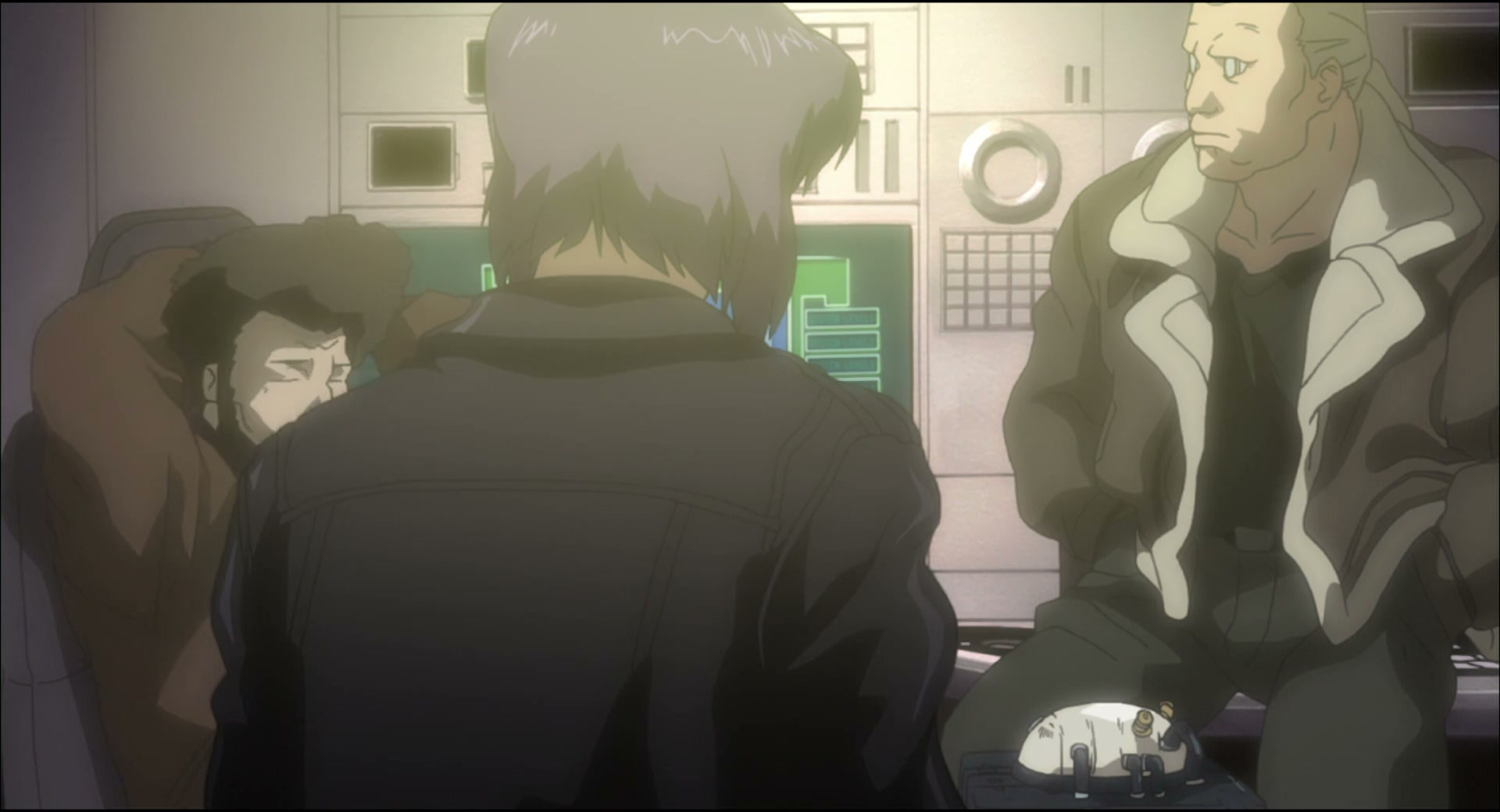 Ghost in the Shell: Stand Alone Complex Ep 12: Escape From: A Nice Uninhabited Island @ 00:21:34