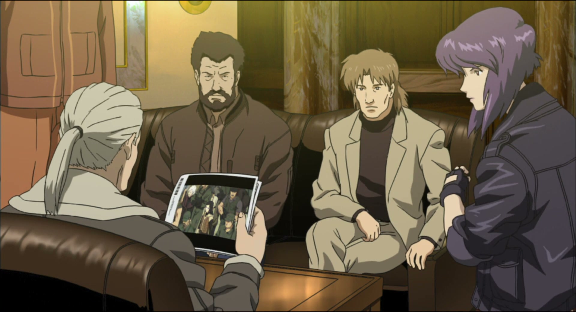 Ghost in the Shell: Stand Alone Complex Ep 13: Not Equal: Terrorists in the Flesh @ 00:02:01