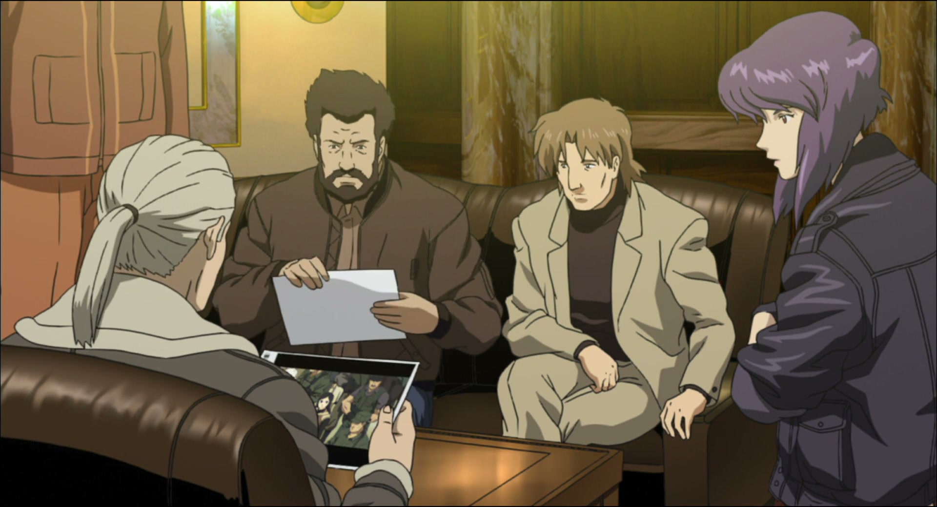 Ghost in the Shell: Stand Alone Complex Ep 13: Not Equal: Terrorists in the Flesh @ 00:02:05