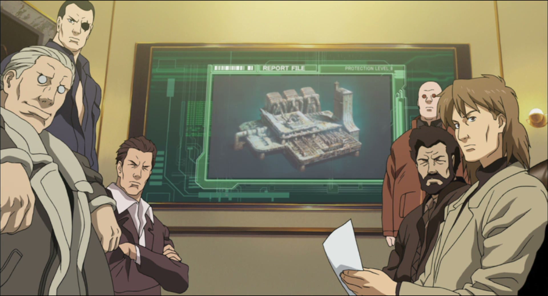 Ghost in the Shell: Stand Alone Complex Ep 13: Not Equal: Terrorists in the Flesh @ 00:03:50