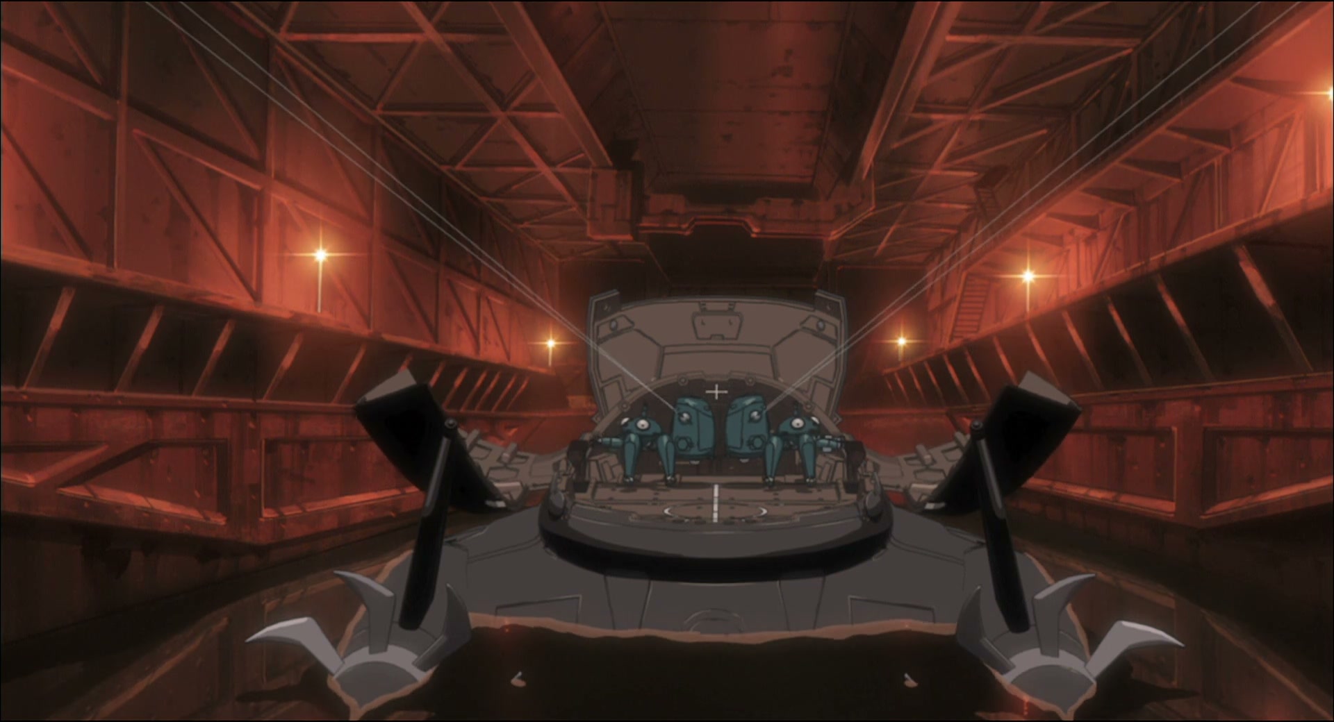 Ghost in the Shell: Stand Alone Complex Ep 13: Not Equal: Terrorists in the Flesh @ 00:05:44