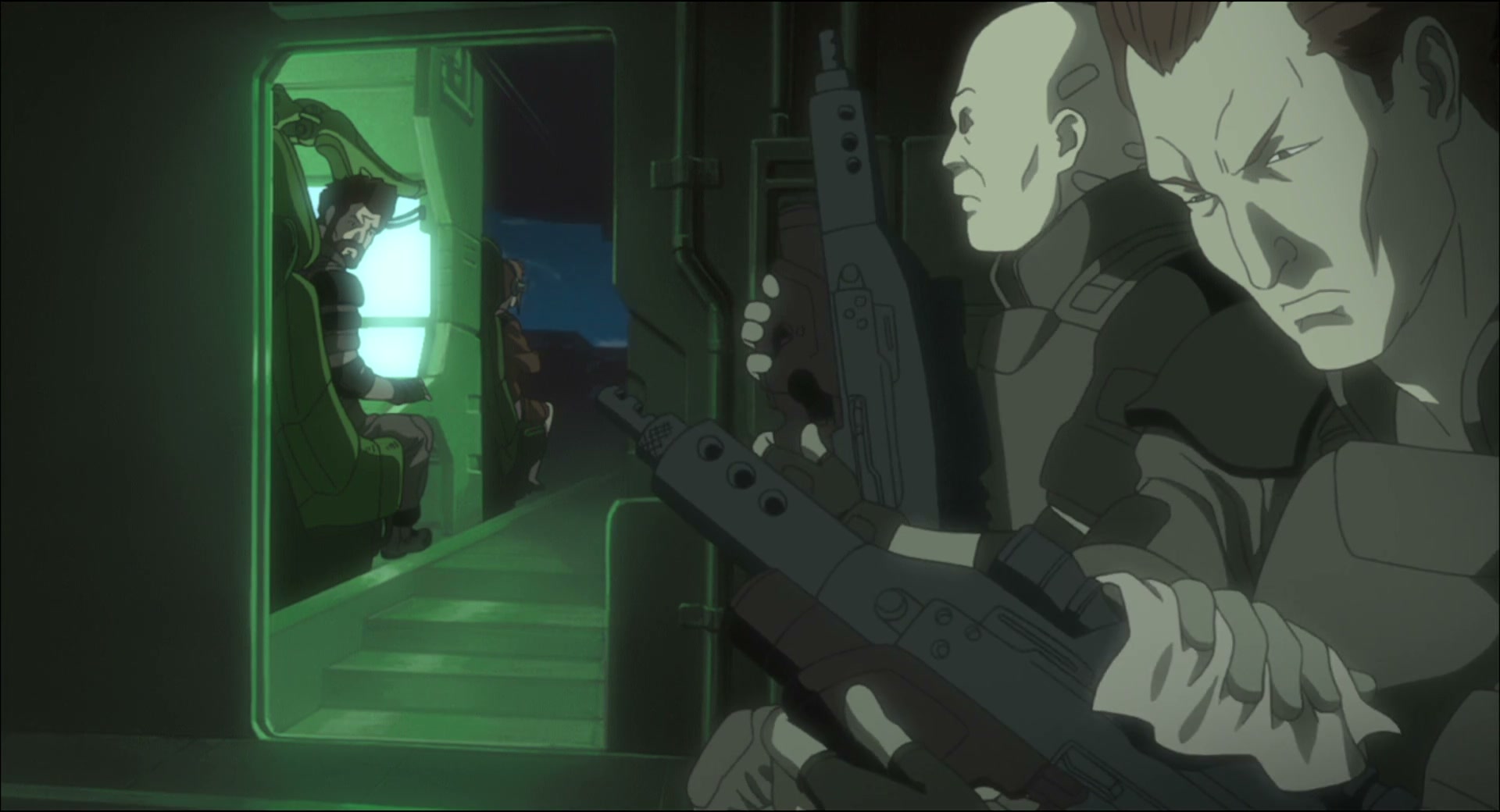 Ghost in the Shell: Stand Alone Complex Ep 13: Not Equal: Terrorists in the Flesh @ 00:05:53