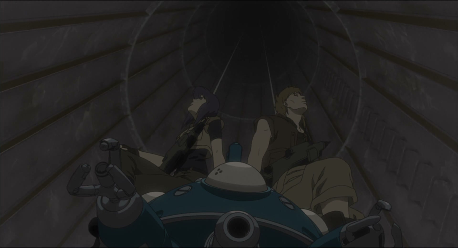 Ghost in the Shell: Stand Alone Complex Ep 13: Not Equal: Terrorists in the Flesh @ 00:07:17