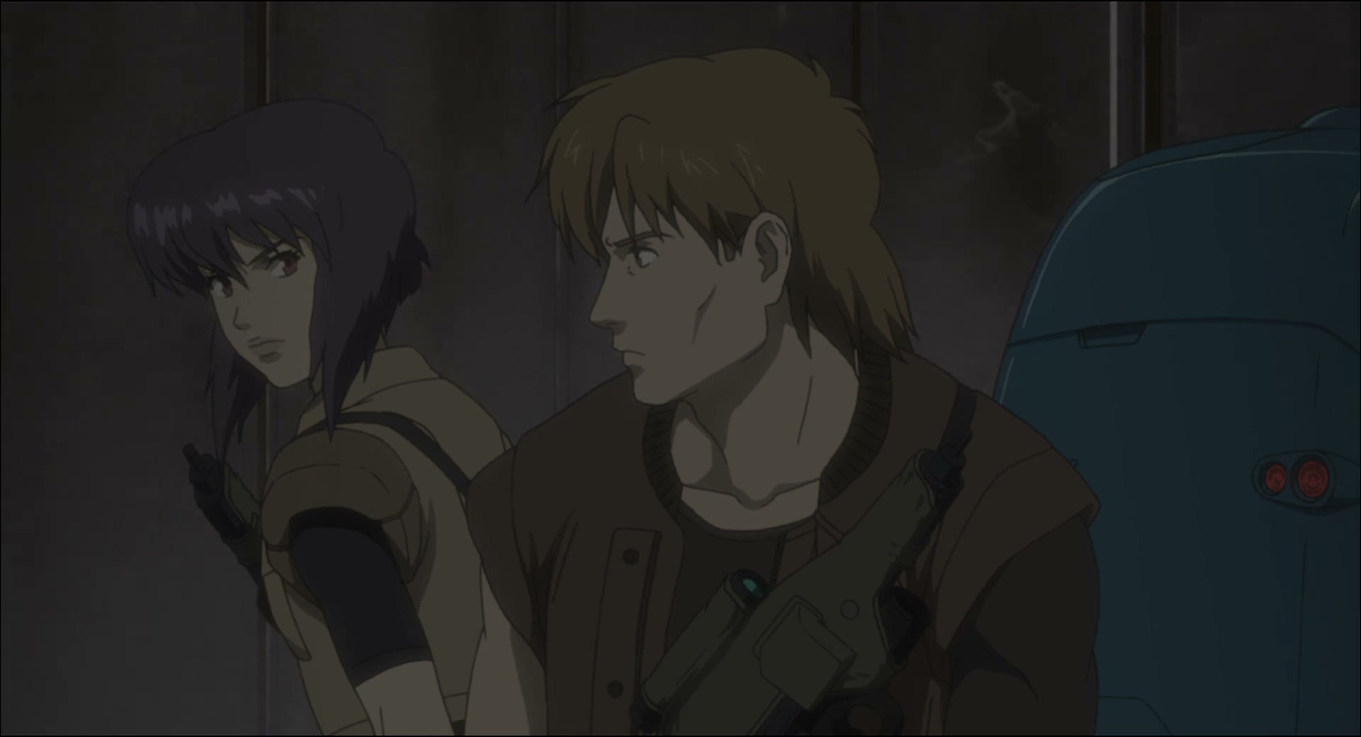 Ghost in the Shell: Stand Alone Complex Ep 13: Not Equal: Terrorists in the Flesh @ 00:07:38