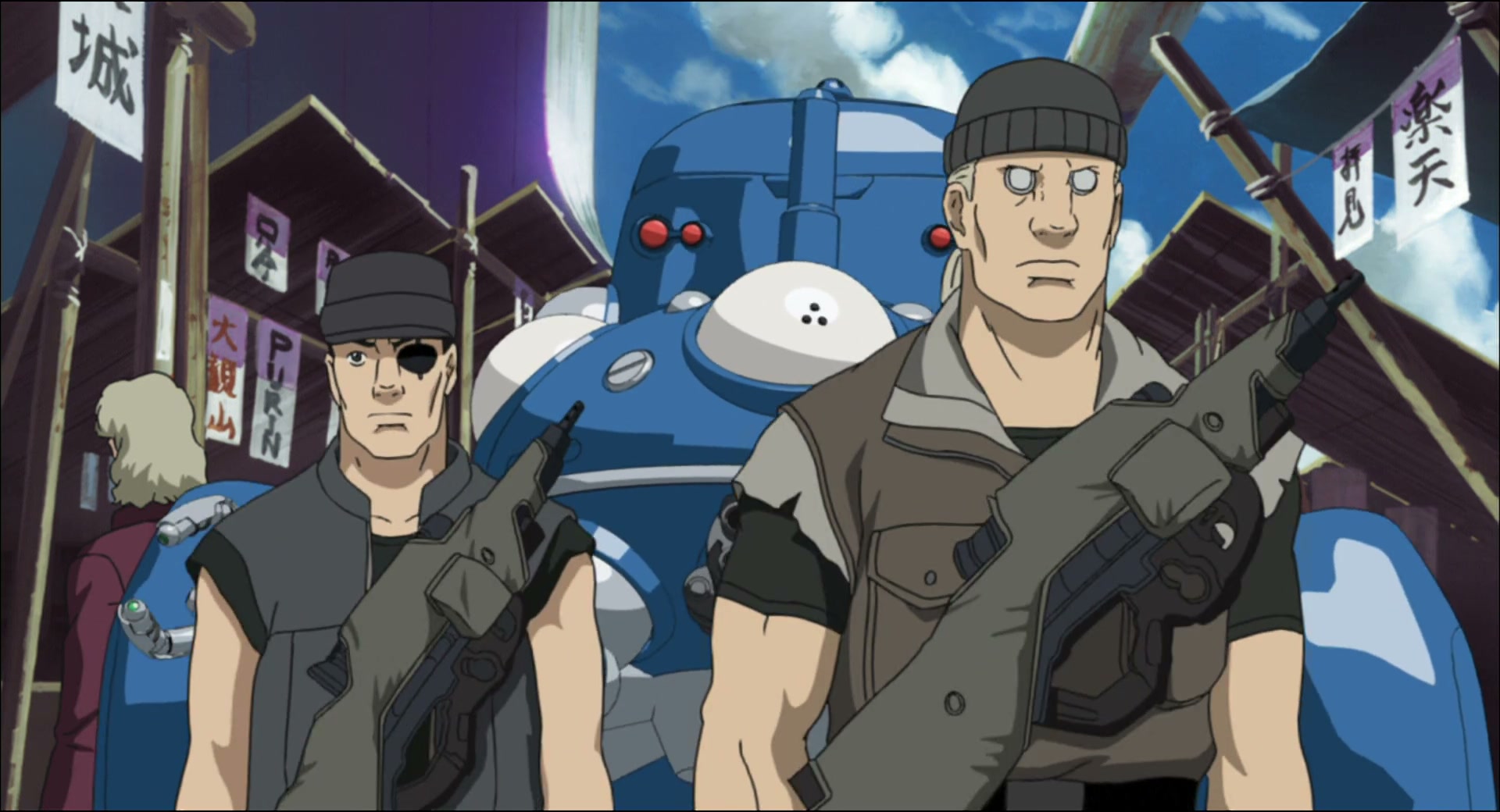 Ghost in the Shell: Stand Alone Complex Ep 13: Not Equal: Terrorists in the Flesh @ 00:09:28