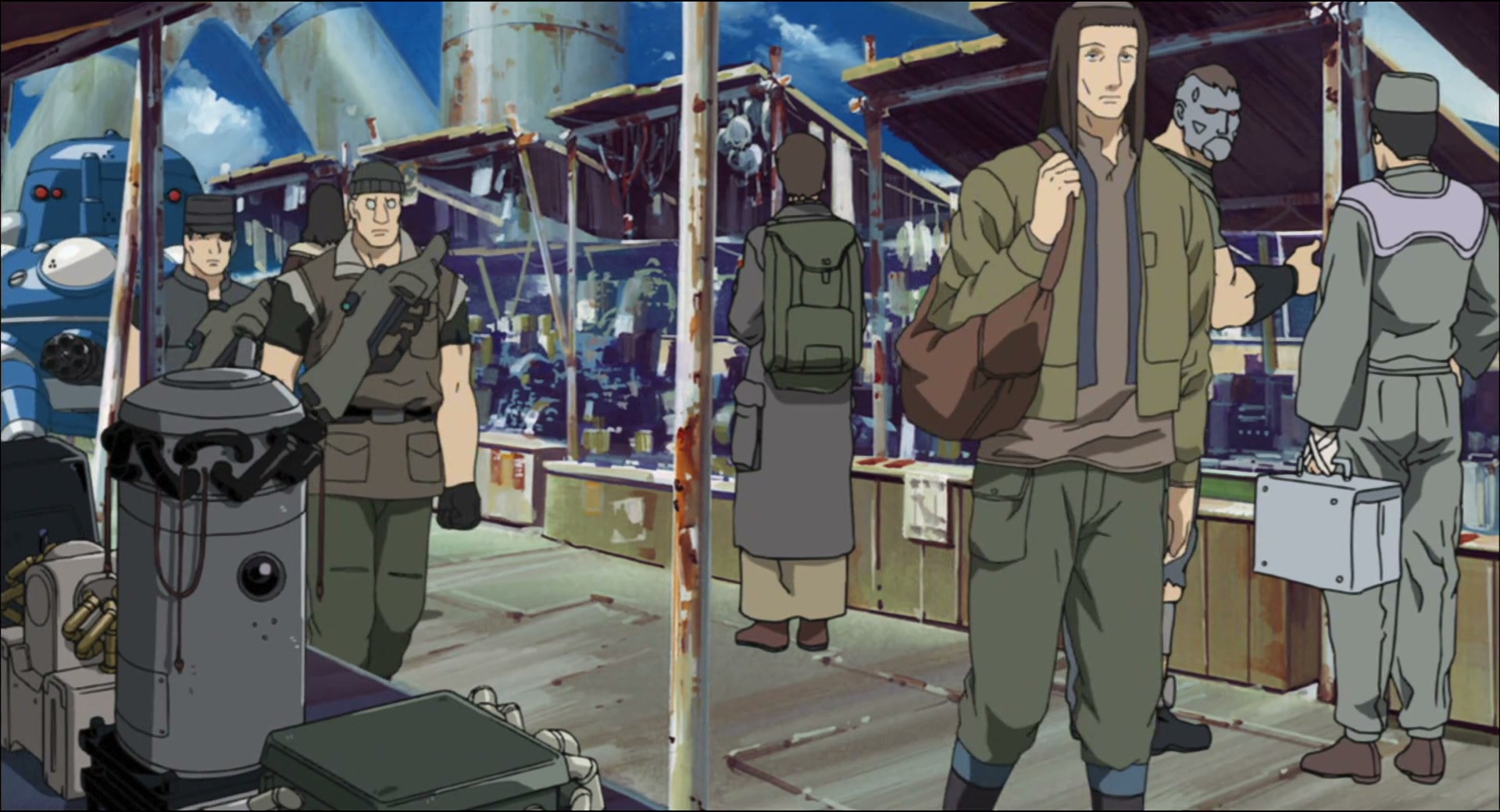 Ghost in the Shell: Stand Alone Complex Ep 13: Not Equal: Terrorists in the Flesh @ 00:09:36