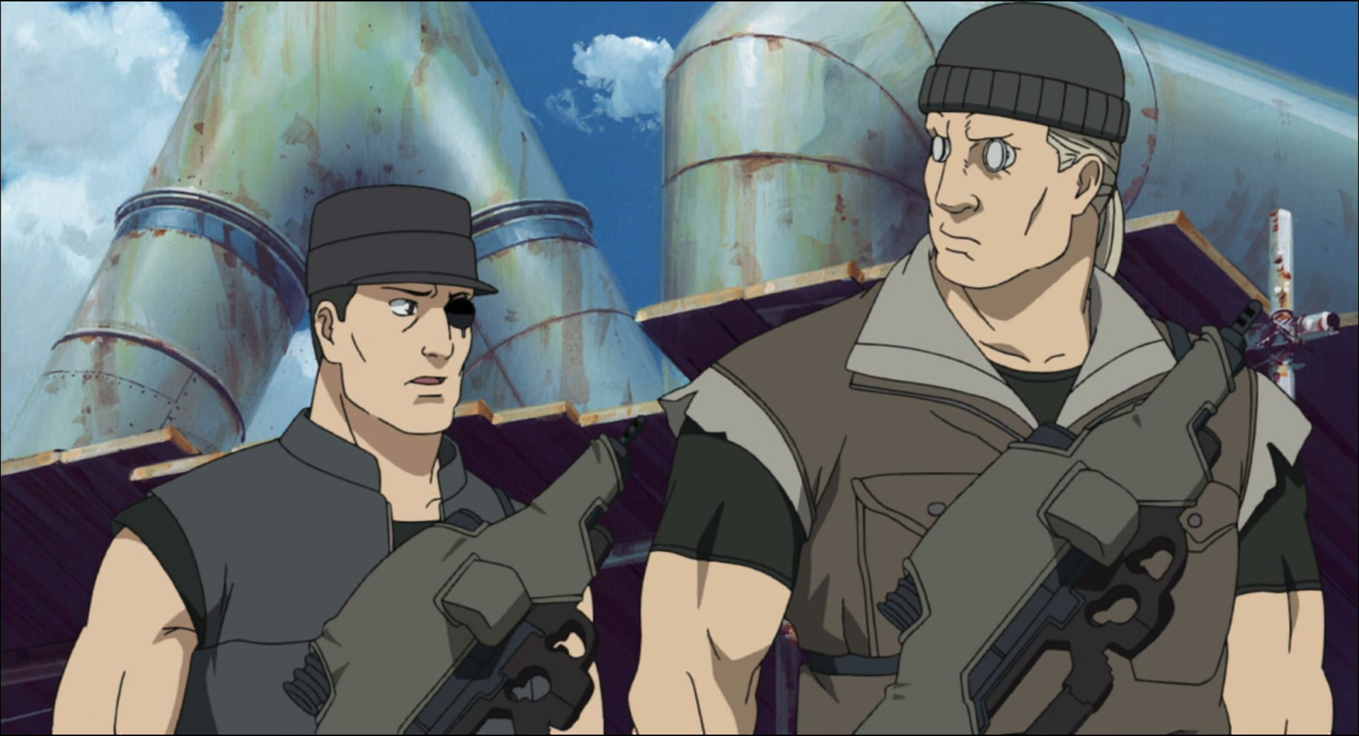 Ghost in the Shell: Stand Alone Complex Ep 13: Not Equal: Terrorists in the Flesh @ 00:09:49