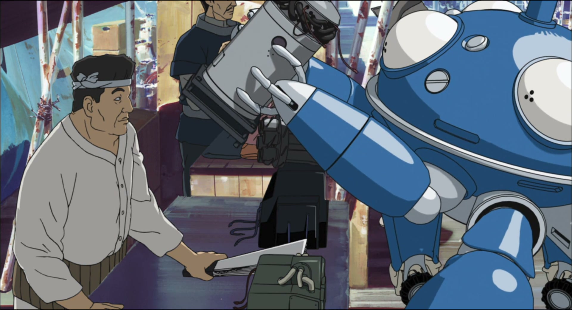 Ghost in the Shell: Stand Alone Complex Ep 13: Not Equal: Terrorists in the Flesh @ 00:09:53