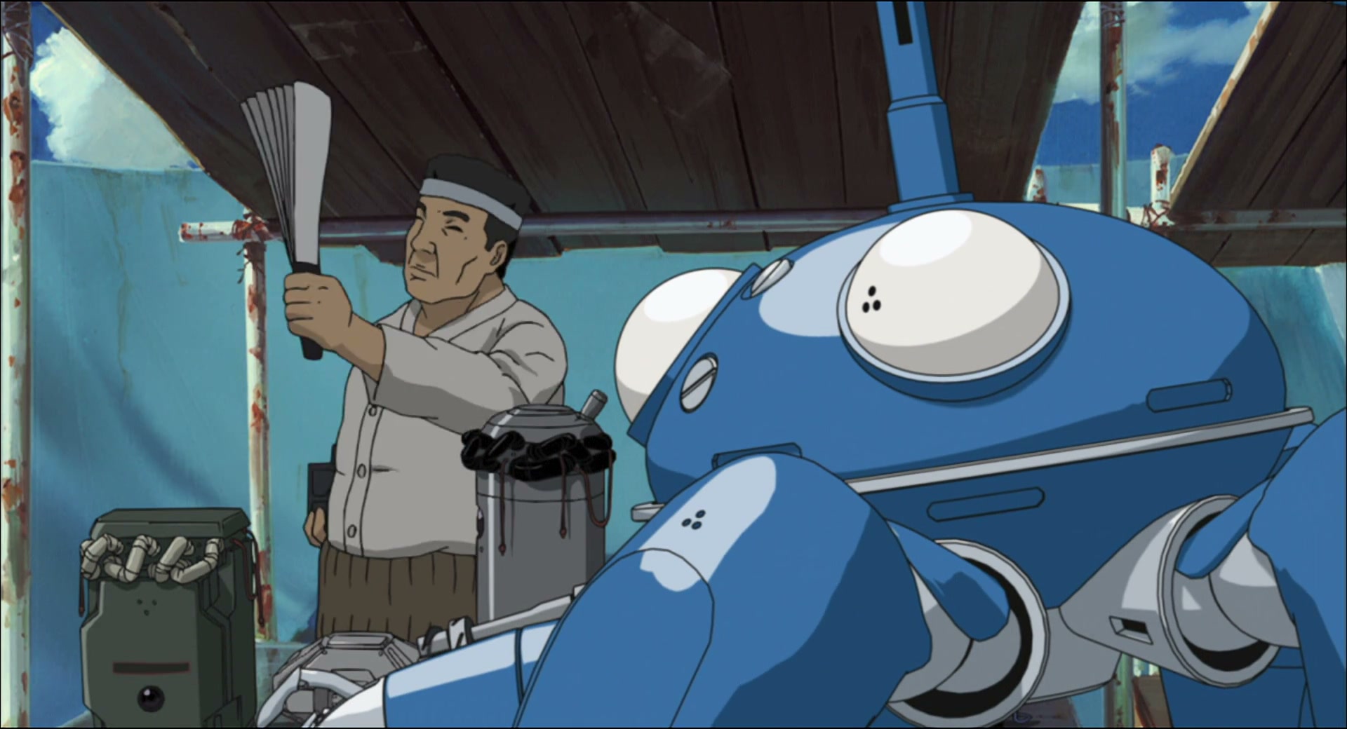 Ghost in the Shell: Stand Alone Complex Ep 13: Not Equal: Terrorists in the Flesh @ 00:09:57
