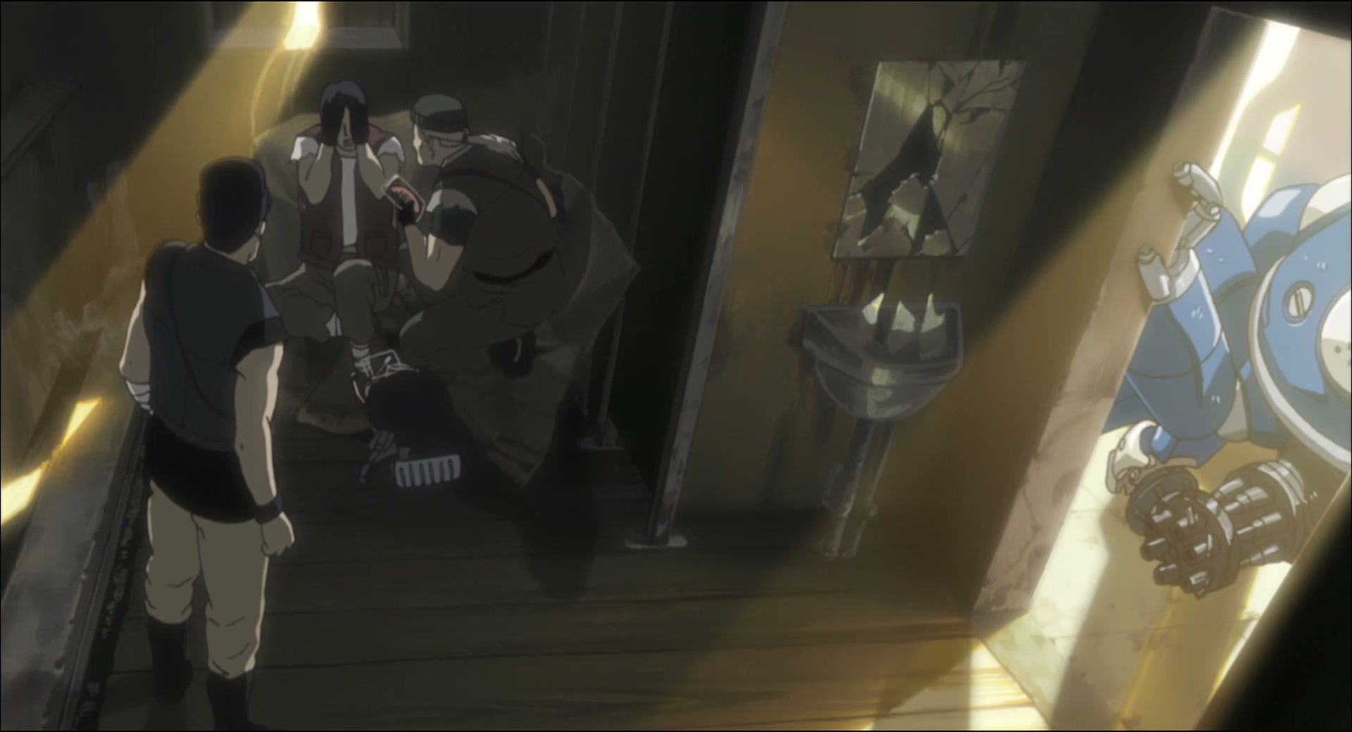Ghost in the Shell: Stand Alone Complex Ep 13: Not Equal: Terrorists in the Flesh @ 00:12:33