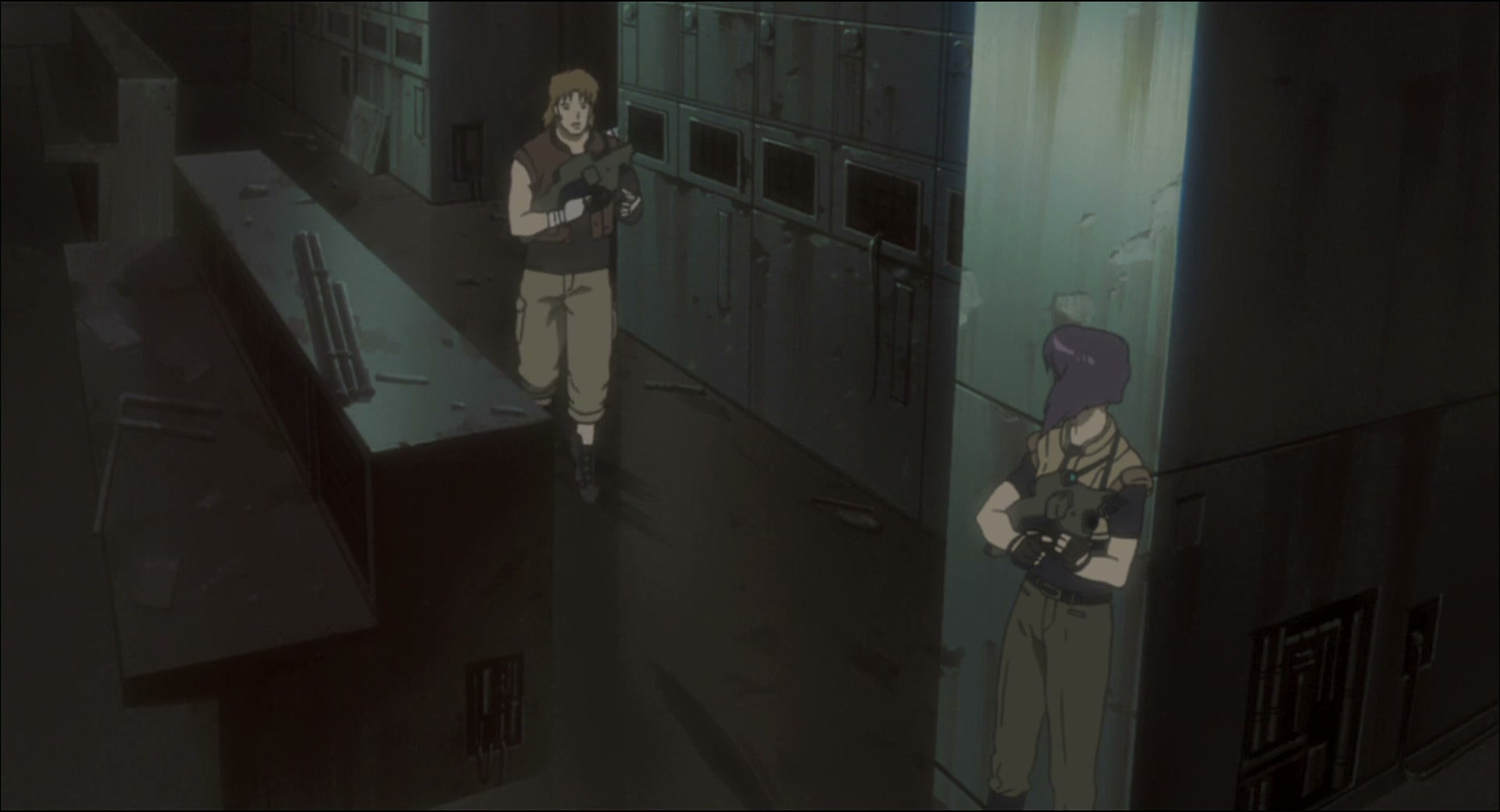 Ghost in the Shell: Stand Alone Complex Ep 13: Not Equal: Terrorists in the Flesh @ 00:13:11