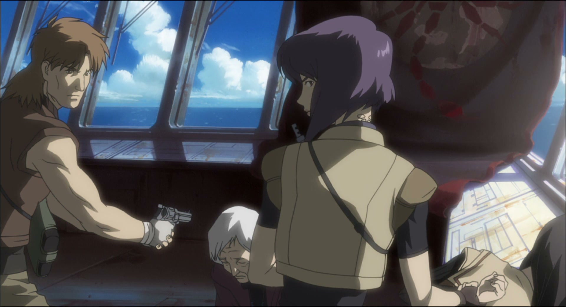 Ghost in the Shell: Stand Alone Complex Ep 13: Not Equal: Terrorists in the Flesh @ 00:16:55