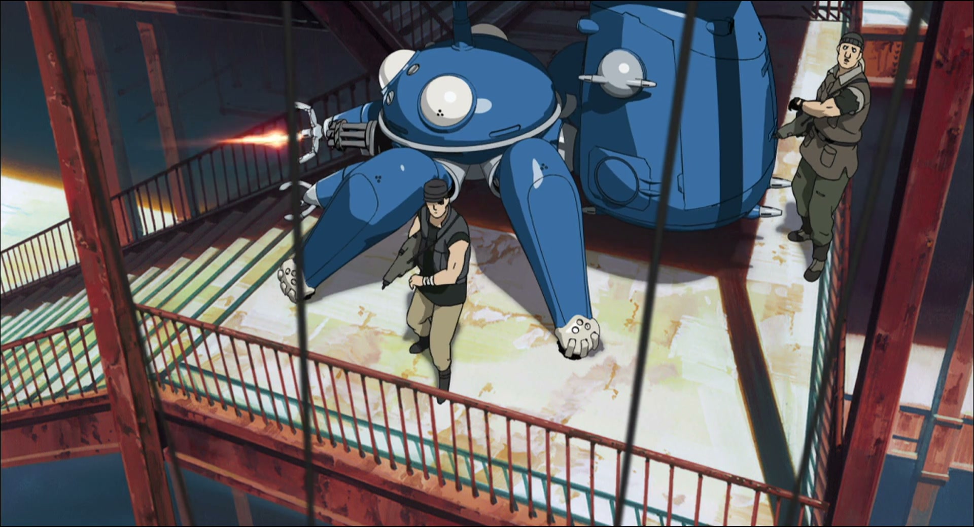 Ghost in the Shell: Stand Alone Complex Ep 13: Not Equal: Terrorists in the Flesh @ 00:17:37