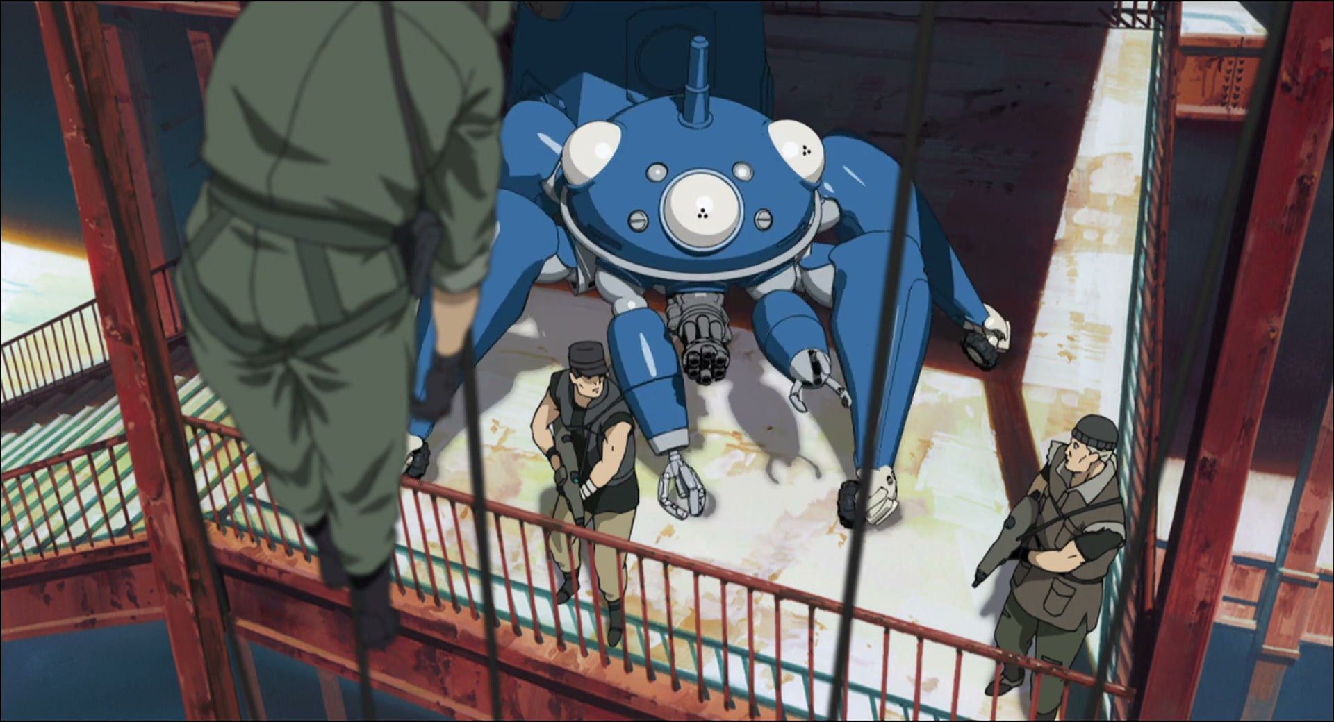 Ghost in the Shell: Stand Alone Complex Ep 13: Not Equal: Terrorists in the Flesh @ 00:17:54
