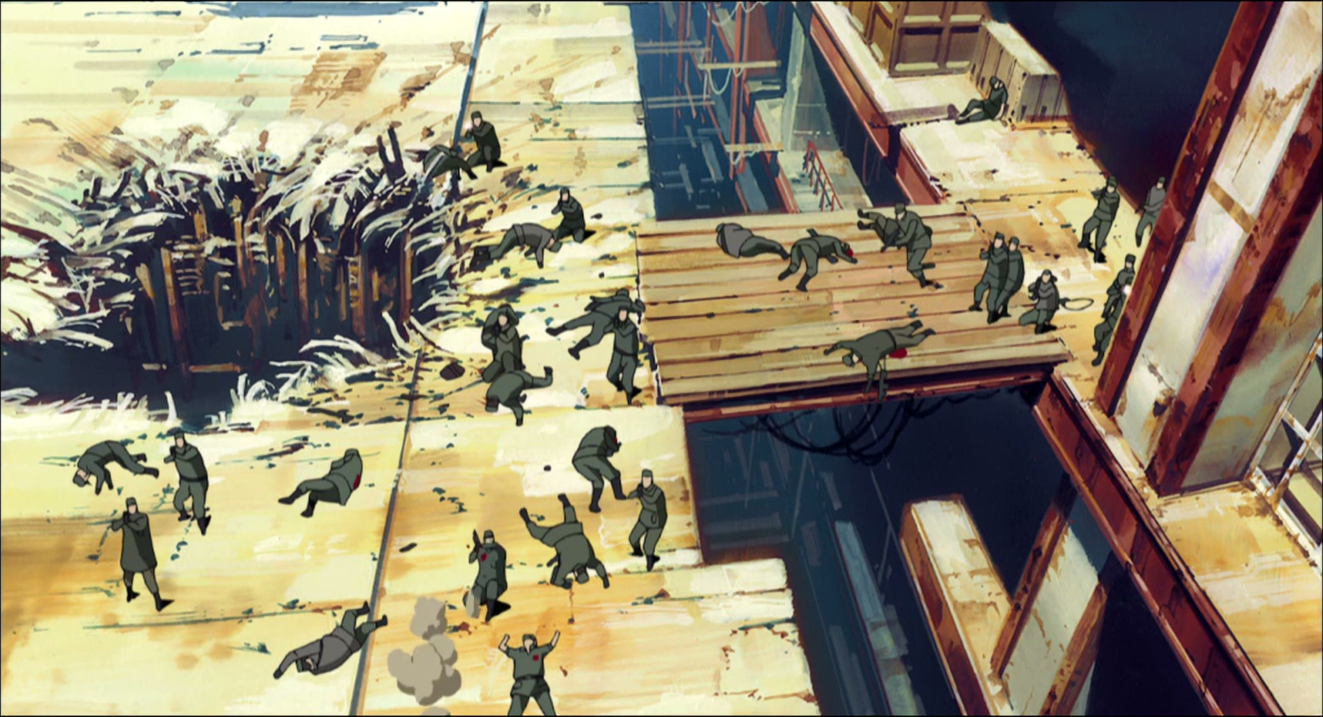 Ghost in the Shell: Stand Alone Complex Ep 13: Not Equal: Terrorists in the Flesh @ 00:18:07