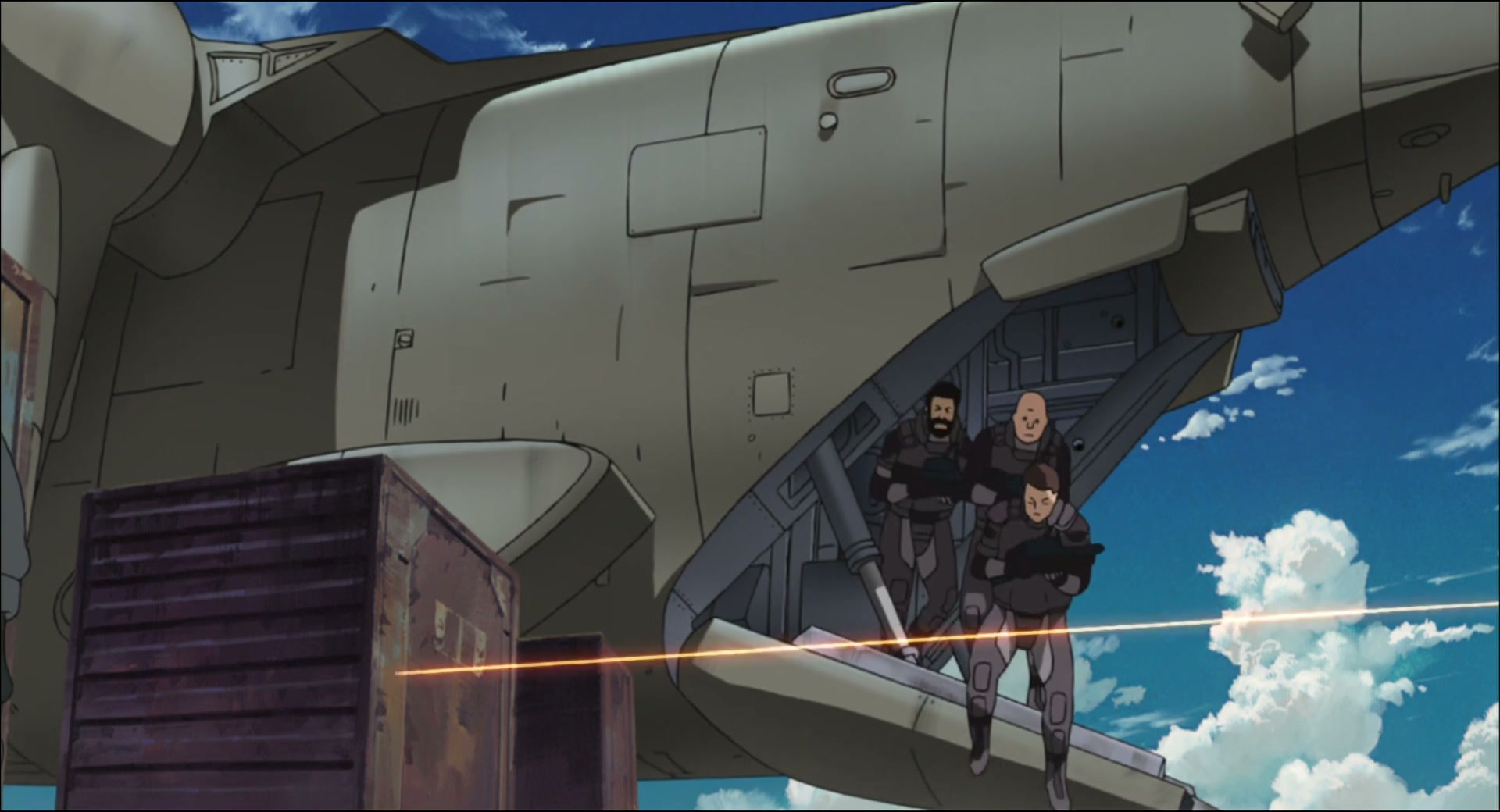 Ghost in the Shell: Stand Alone Complex Ep 13: Not Equal: Terrorists in the Flesh @ 00:18:32