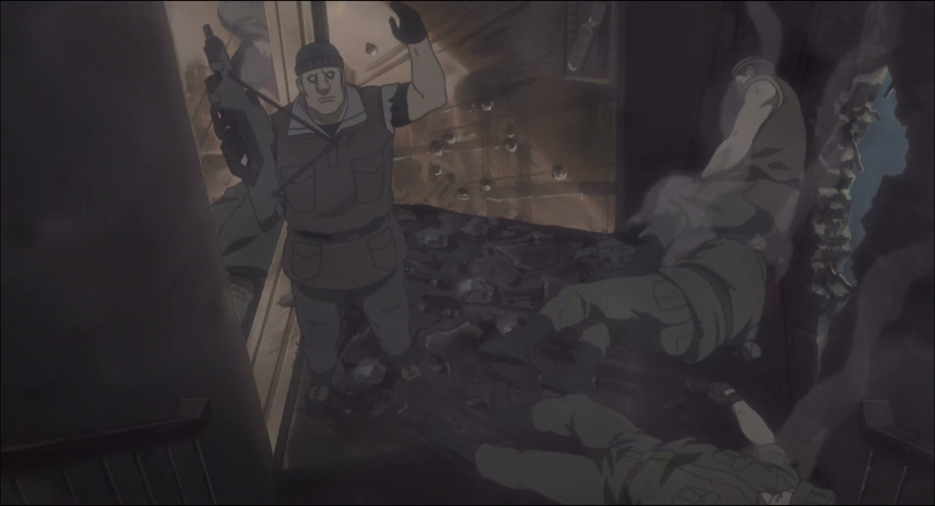 Ghost in the Shell: Stand Alone Complex Ep 13: Not Equal: Terrorists in the Flesh @ 00:18:57