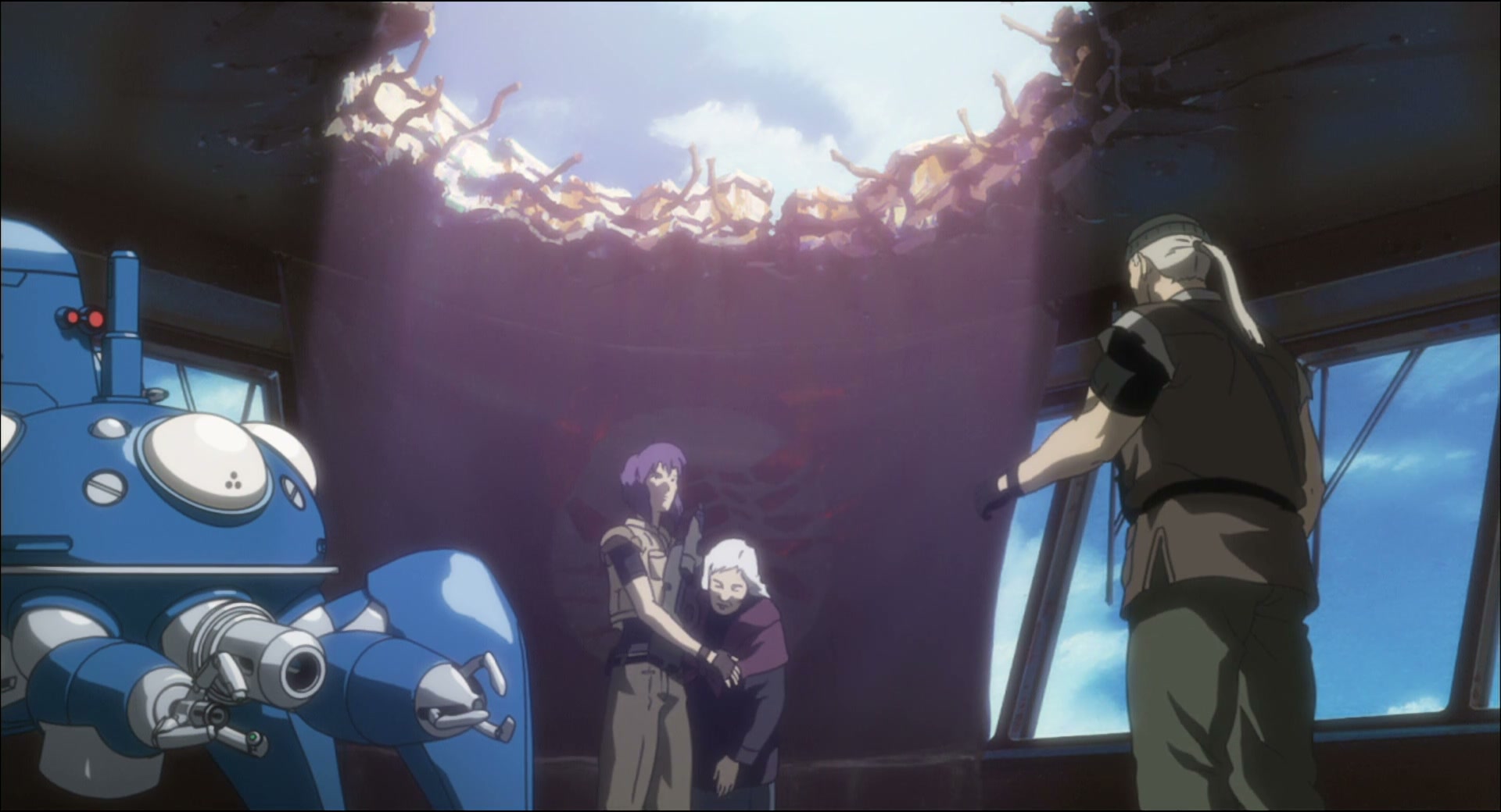 Ghost in the Shell: Stand Alone Complex Ep 13: Not Equal: Terrorists in the Flesh @ 00:19:10