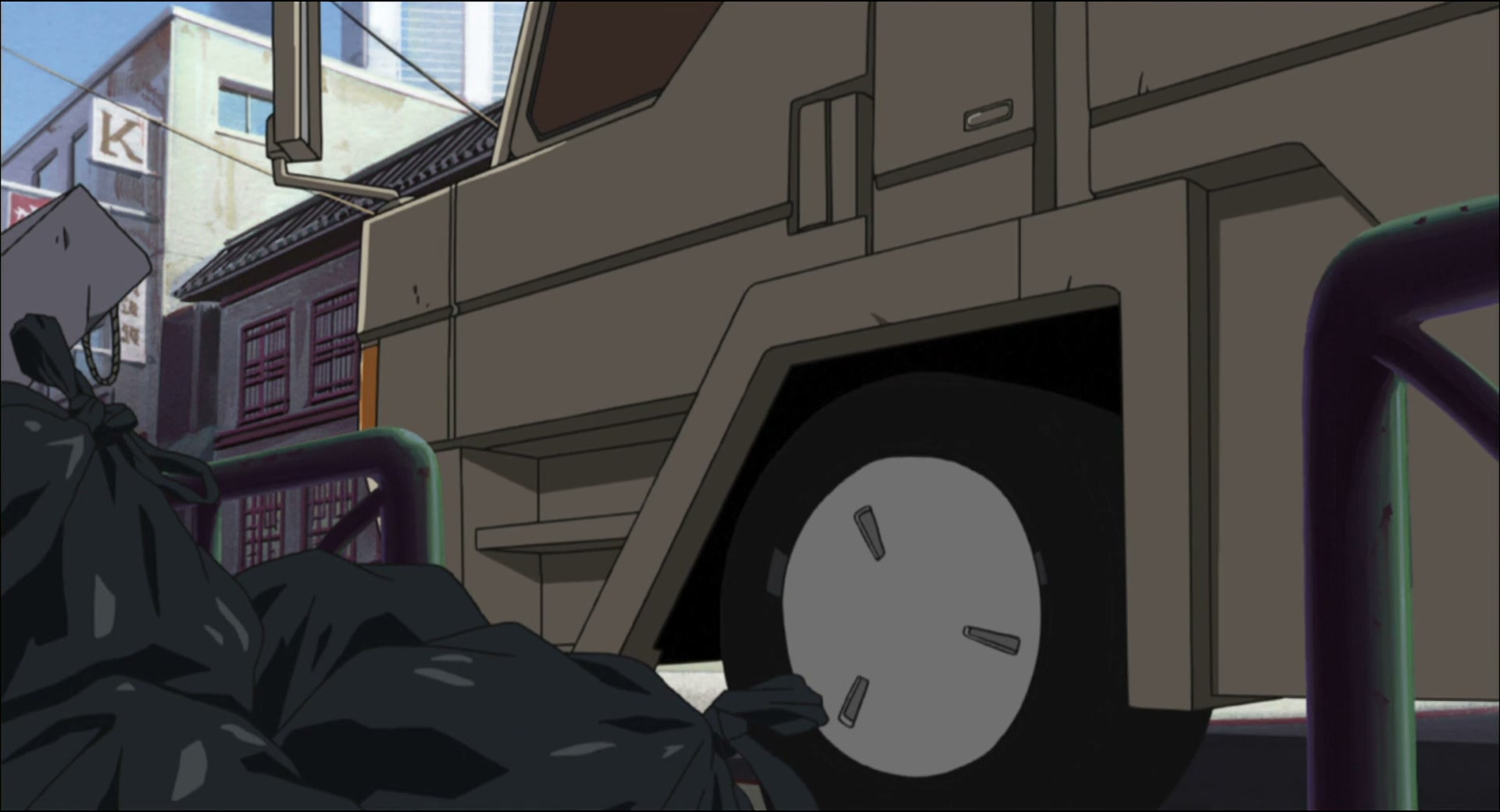 Ghost in the Shell: Stand Alone Complex Ep 14: Yes: For the Pursuit of Wealth @ 00:02:43