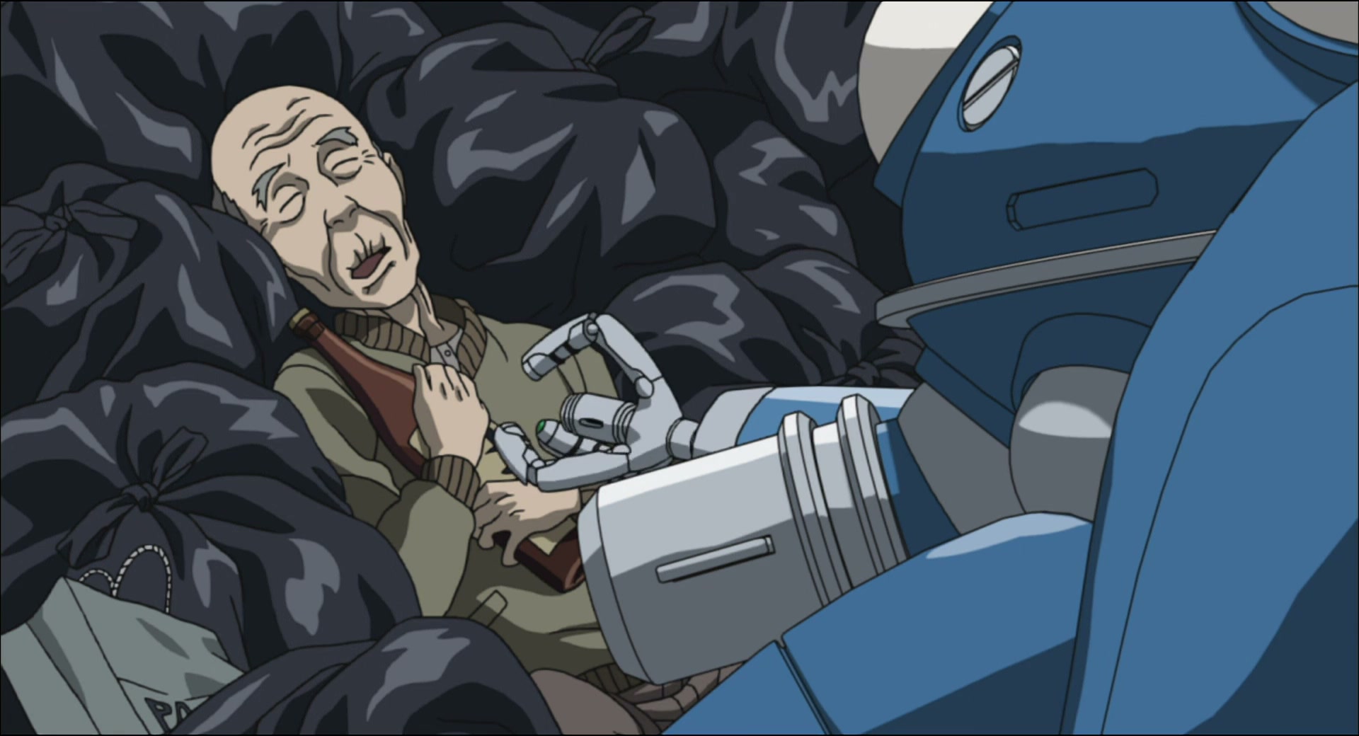 Ghost in the Shell: Stand Alone Complex Ep 14: Yes: For the Pursuit of Wealth @ 00:03:29