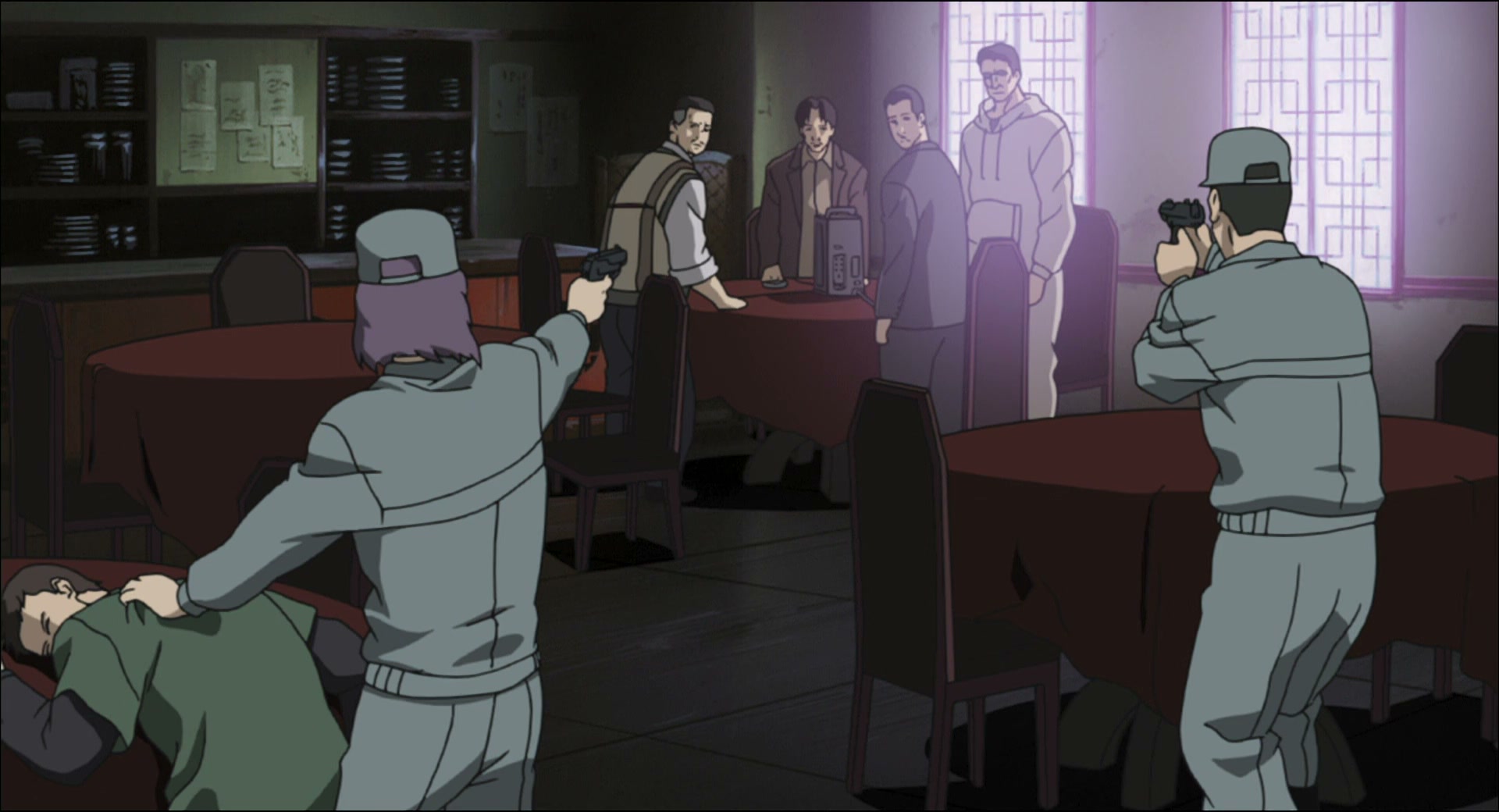 Ghost in the Shell: Stand Alone Complex Ep 14: Yes: For the Pursuit of Wealth @ 00:04:37