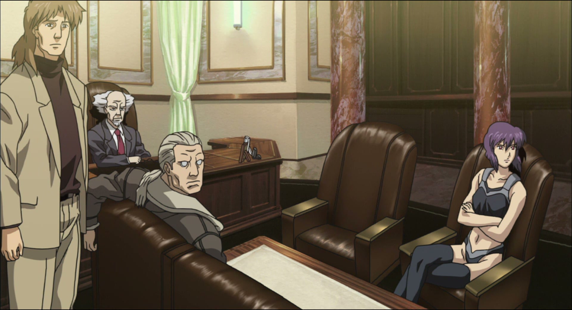 Ghost in the Shell: Stand Alone Complex Ep 14: Yes: For the Pursuit of Wealth @ 00:08:50