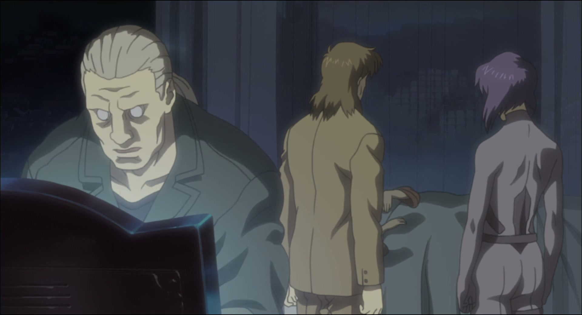 Ghost in the Shell: Stand Alone Complex Ep 14: Yes: For the Pursuit of Wealth @ 00:19:44