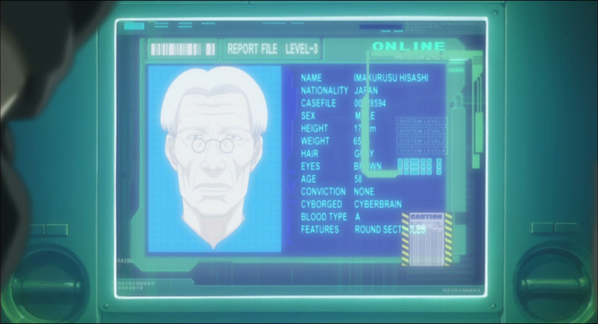 Ghost in the Shell: Stand Alone Complex Ep 21: Eraser: The End of the Run @ 00:03:46