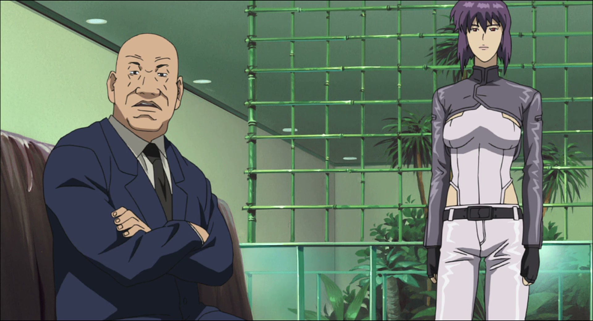 Ghost in the Shell: Stand Alone Complex Ep 29: DI: Saturday Night and Sunday Morning - CASH EYE @ 00:05:44