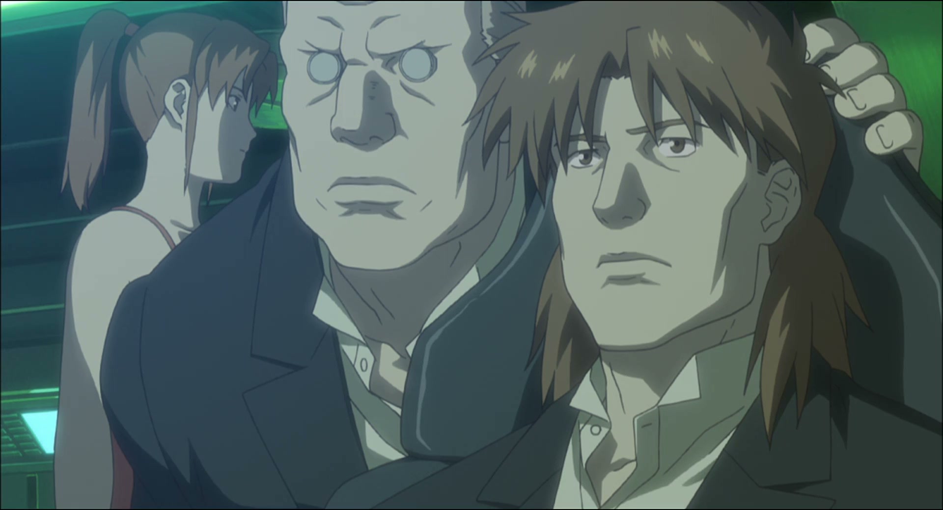 Ghost in the Shell: Stand Alone Complex Ep 29: DI: Saturday Night and Sunday Morning - CASH EYE @ 00:07:34
