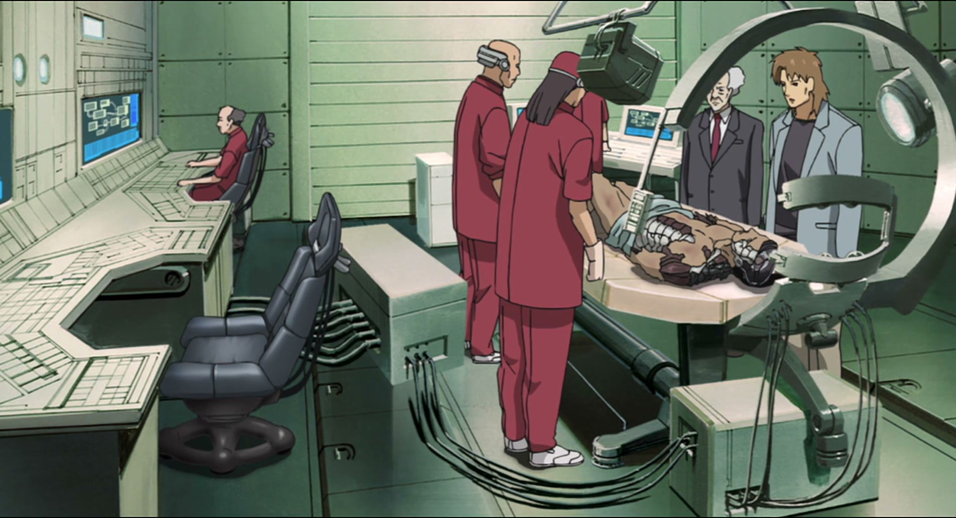 Ghost in the Shell: Stand Alone Complex Ep 32: DI: Latent Heat Source - EXCAVATION @ 00:01:56