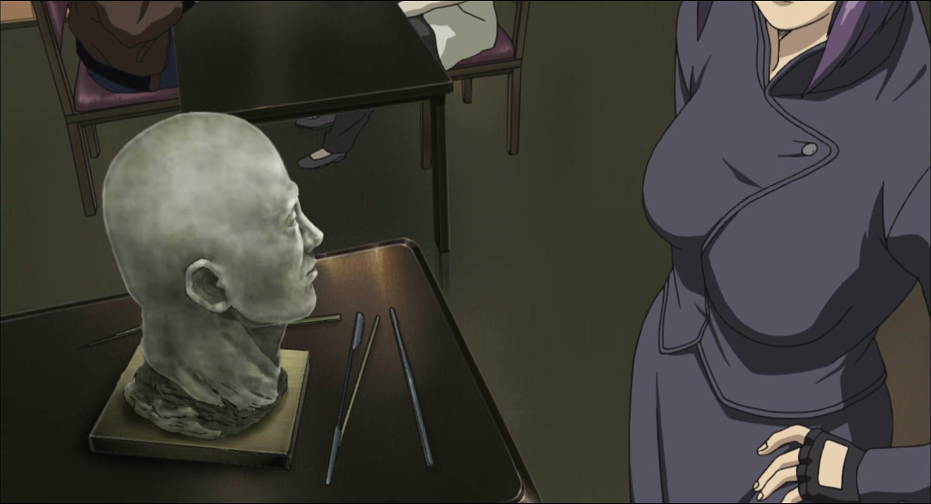 Ghost in the Shell: Stand Alone Complex Ep 39: DI: Face - MAKE UP @ 00:07:30