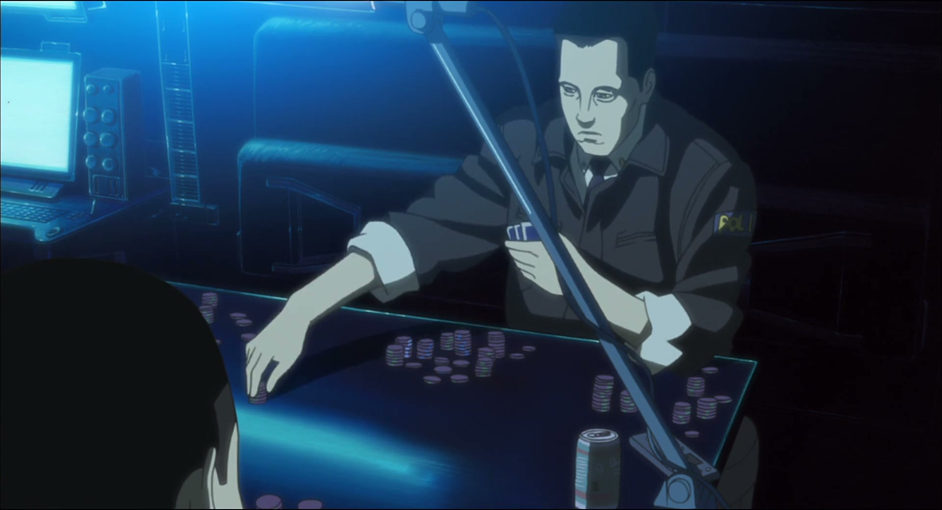 Ghost in the Shell: Stand Alone Complex Ep 40: DI: Beware the Left Eye - POKER FACE @ 00:04:45