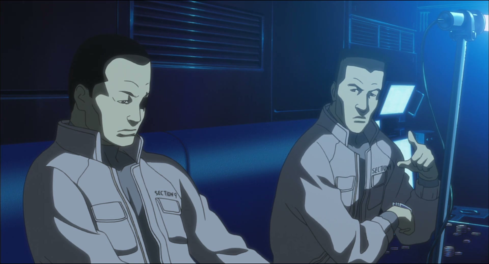 Ghost in the Shell: Stand Alone Complex Ep 40: DI: Beware the Left Eye - POKER FACE @ 00:05:32