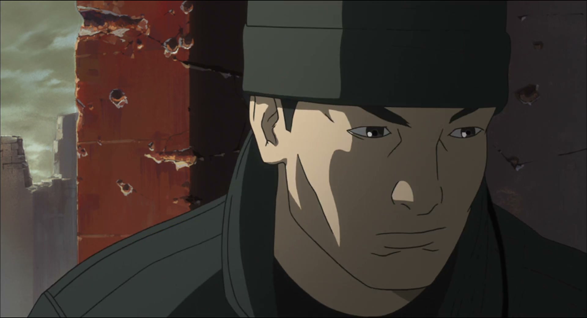 Ghost in the Shell: Stand Alone Complex Ep 40: DI: Beware the Left Eye - POKER FACE @ 00:08:34