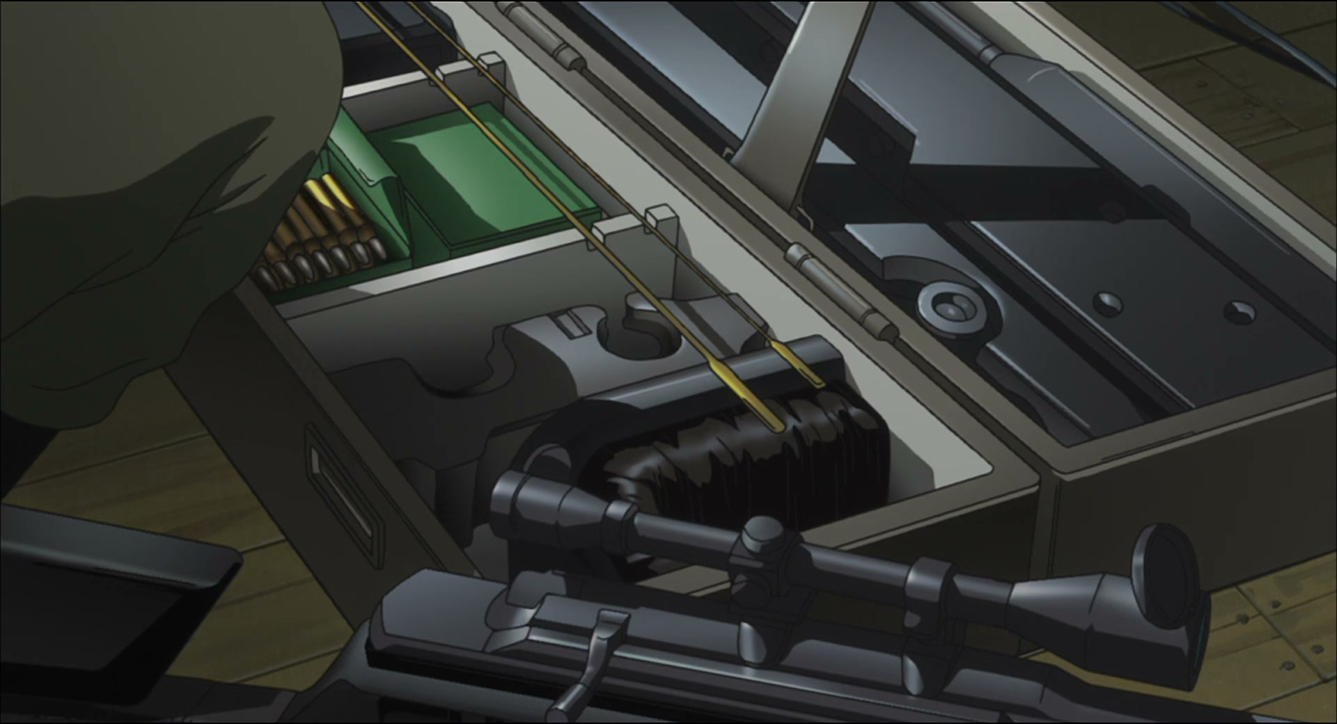 Ghost in the Shell: Stand Alone Complex Ep 40: DI: Beware the Left Eye - POKER FACE @ 00:08:42