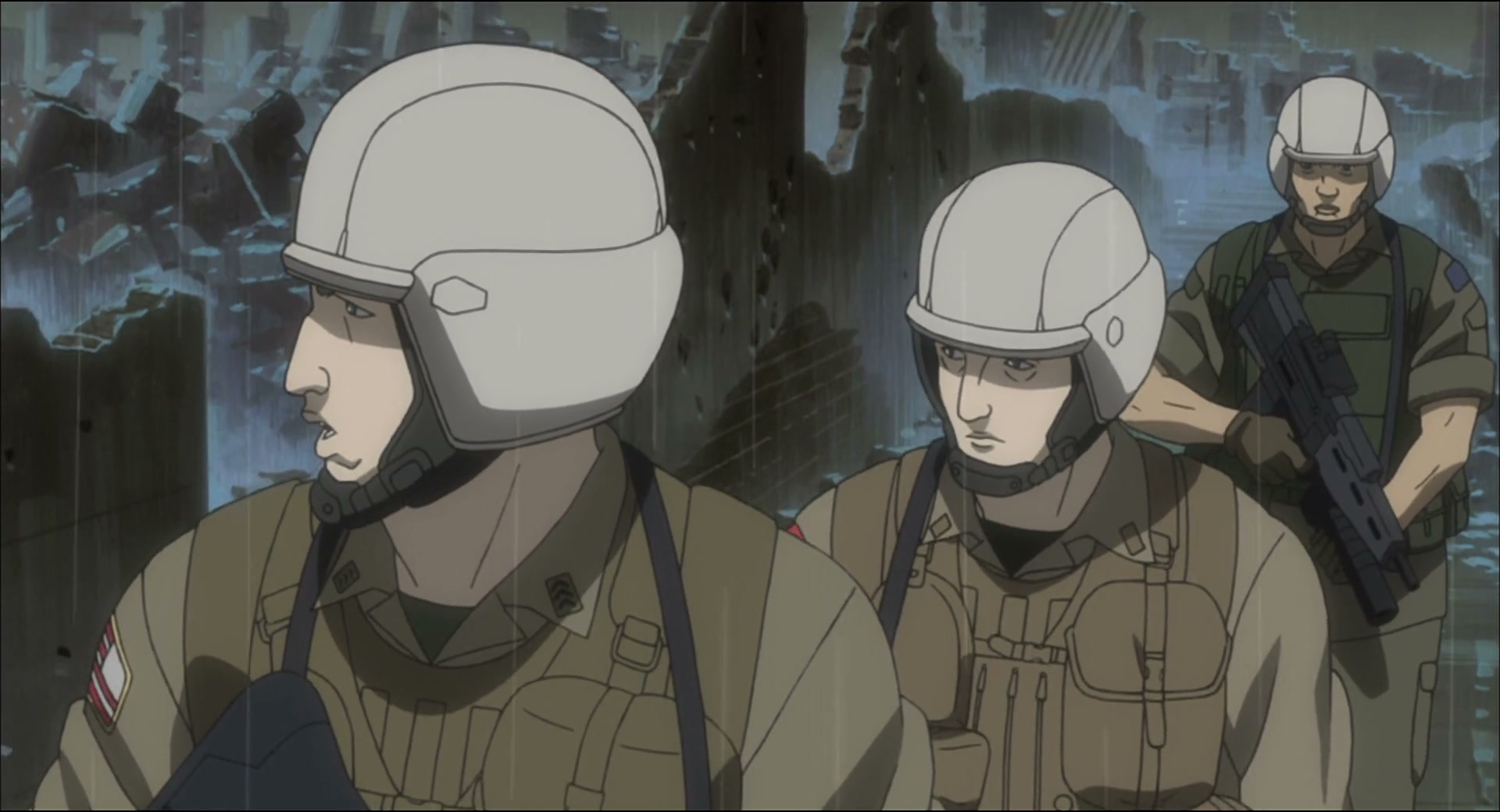 Ghost in the Shell: Stand Alone Complex Ep 40: DI: Beware the Left Eye - POKER FACE @ 00:09:24