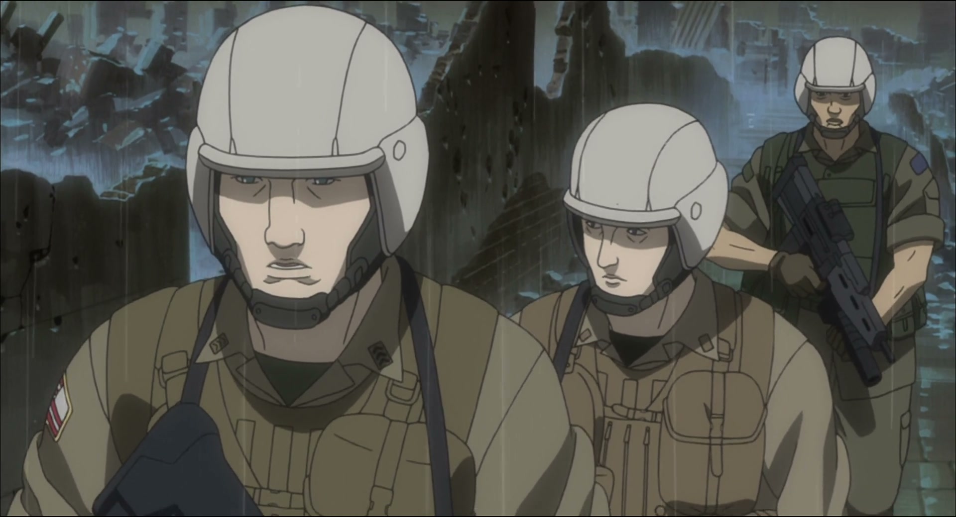 Ghost in the Shell: Stand Alone Complex Ep 40: DI: Beware the Left Eye - POKER FACE @ 00:09:29