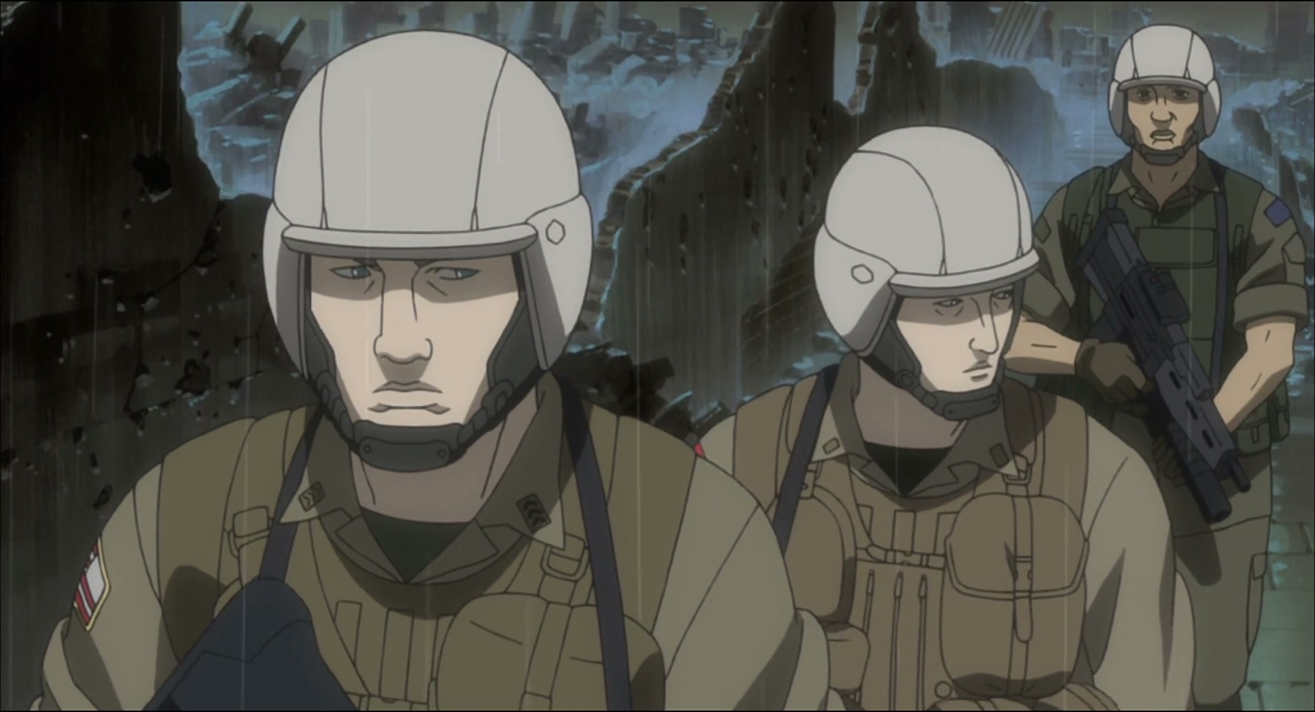 Ghost in the Shell: Stand Alone Complex Ep 40: DI: Beware the Left Eye - POKER FACE @ 00:09:37