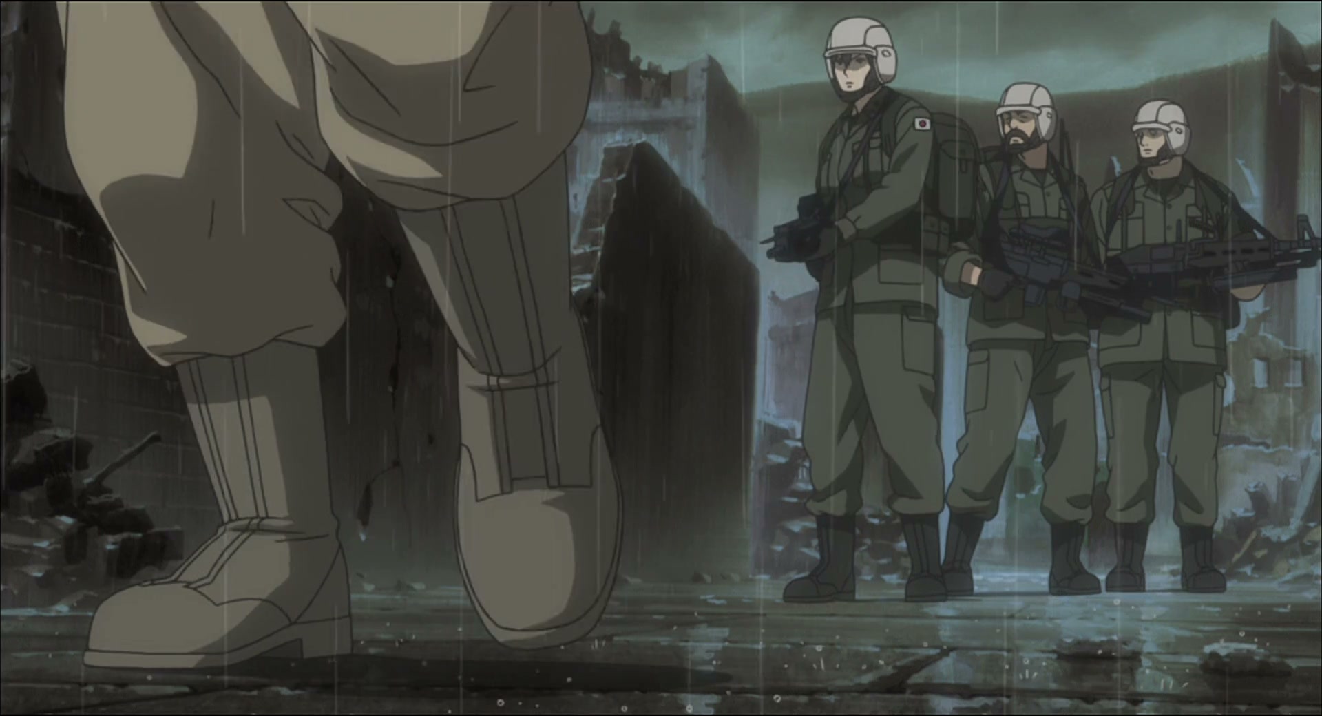 Ghost in the Shell: Stand Alone Complex Ep 40: DI: Beware the Left Eye - POKER FACE @ 00:10:02