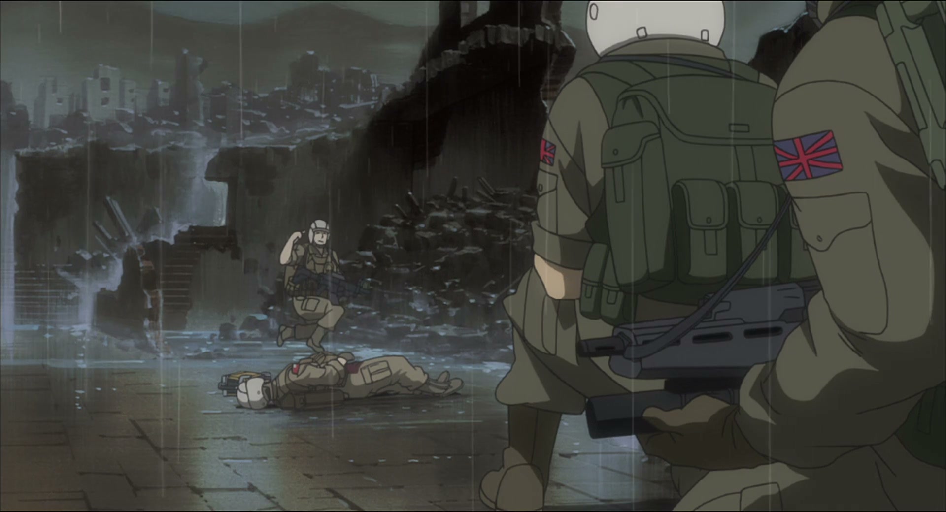 Ghost in the Shell: Stand Alone Complex Ep 40: DI: Beware the Left Eye - POKER FACE @ 00:10:53