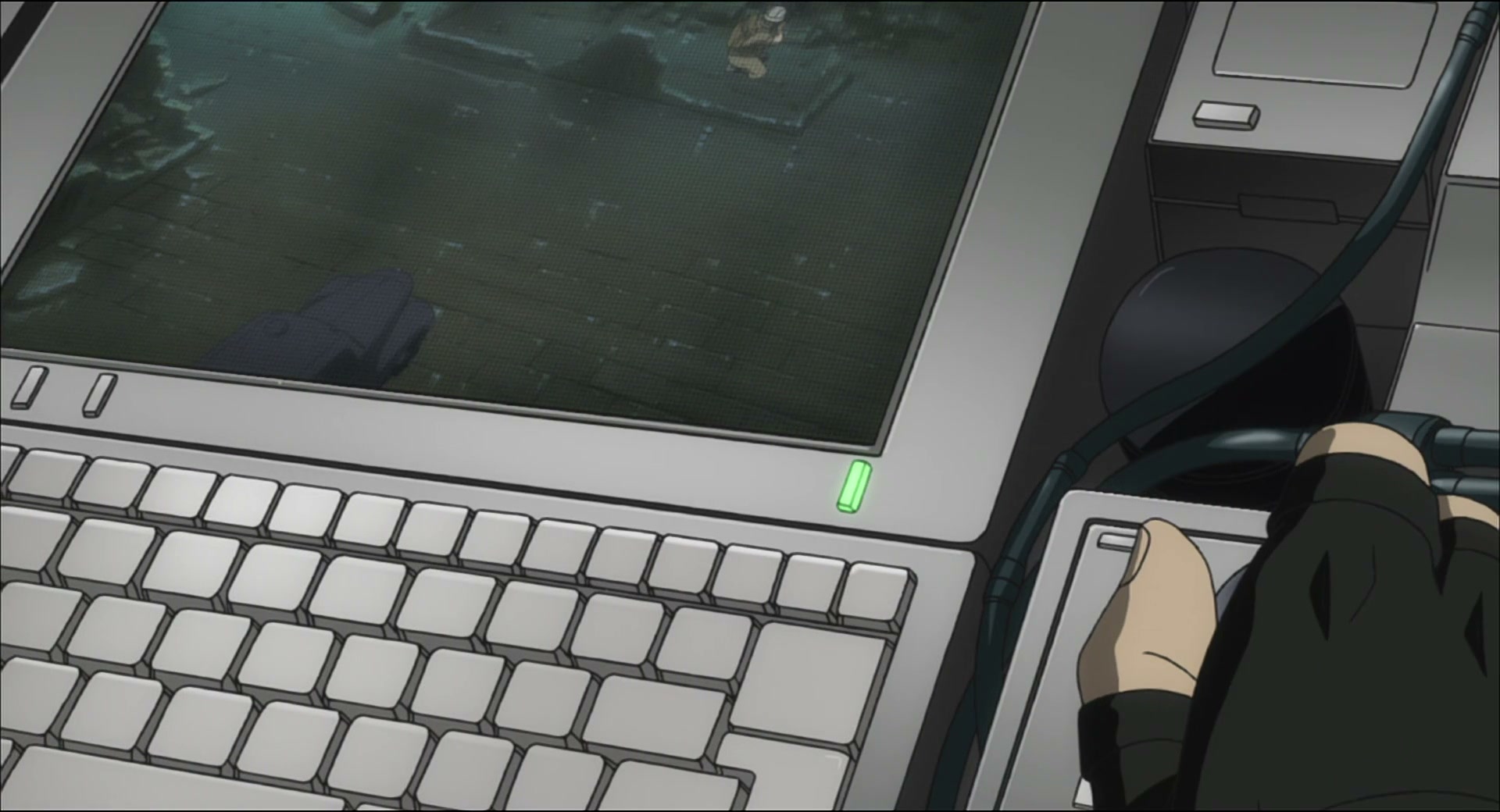 Ghost in the Shell: Stand Alone Complex Ep 40: DI: Beware the Left Eye - POKER FACE @ 00:12:01