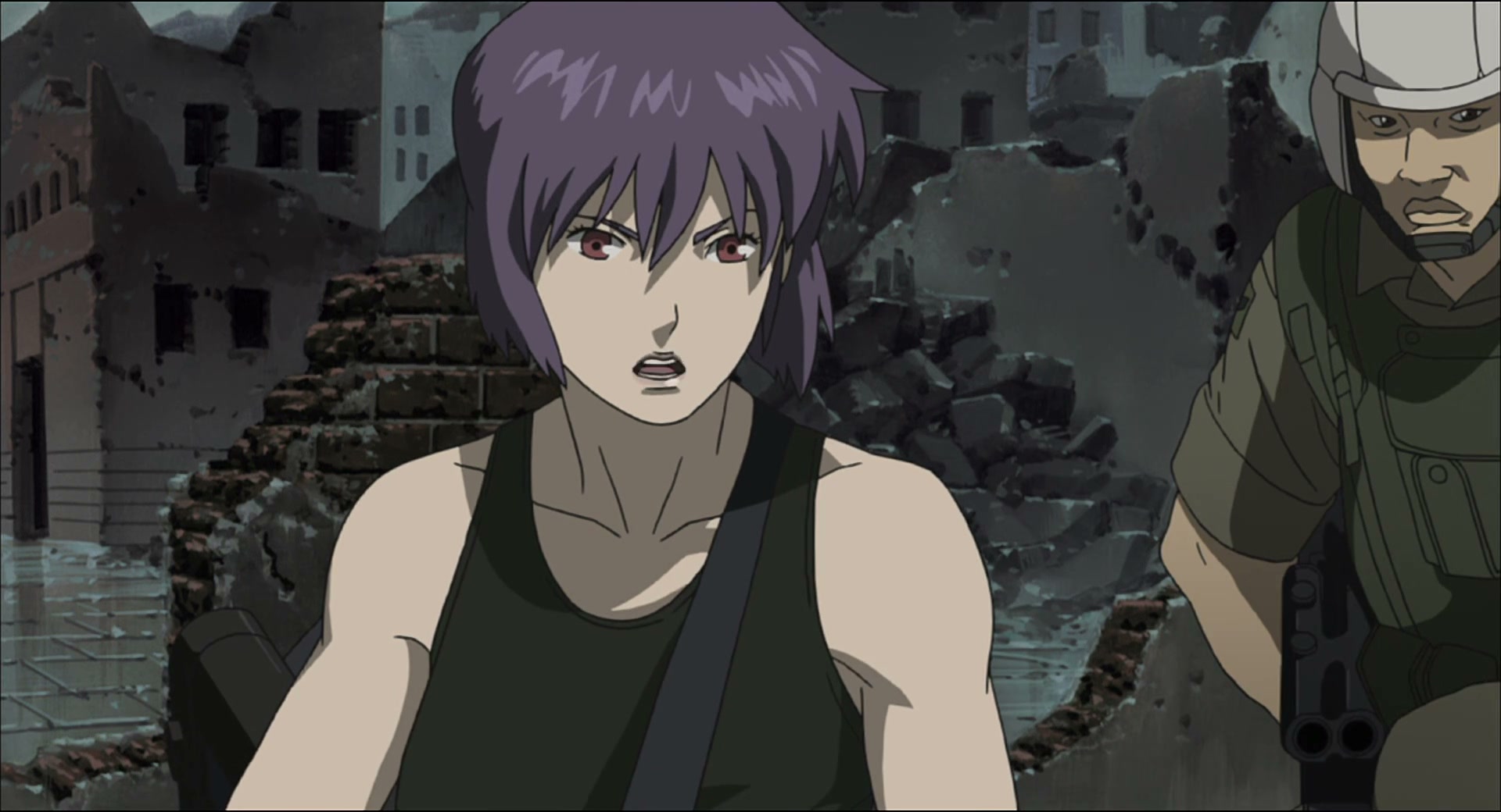 Ghost in the Shell: Stand Alone Complex Ep 40: DI: Beware the Left Eye - POKER FACE @ 00:14:33