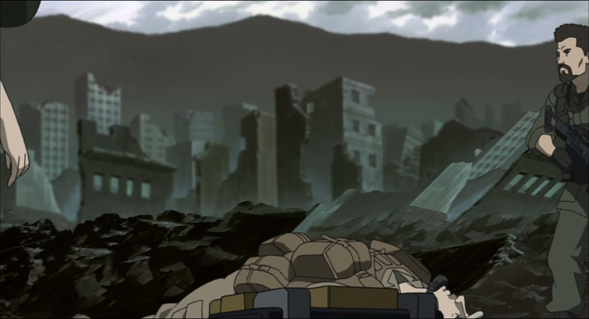Ghost in the Shell: Stand Alone Complex Ep 40: DI: Beware the Left Eye - POKER FACE @ 00:15:15
