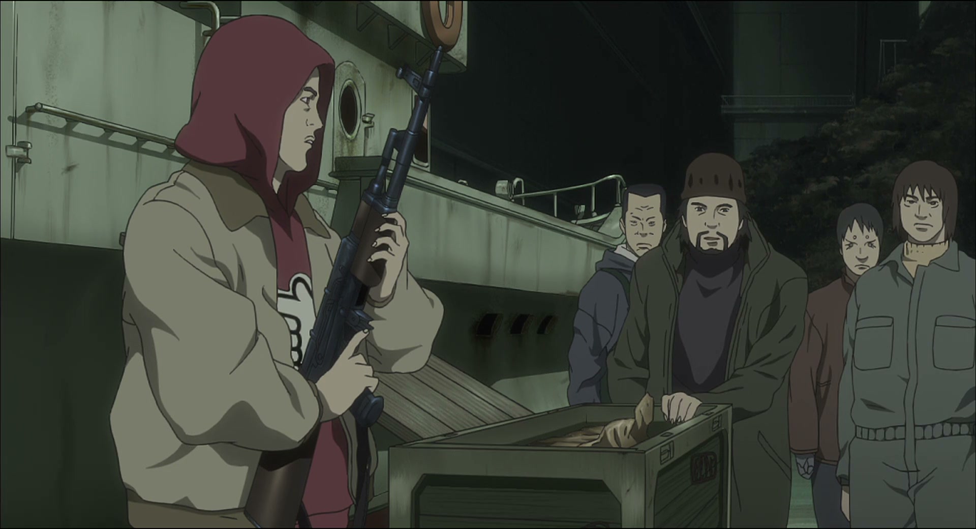 Ghost in the Shell: Stand Alone Complex Ep 45: IN: Chain Reaction of Symmetry - CHAIN REACTION @ 00:02:26