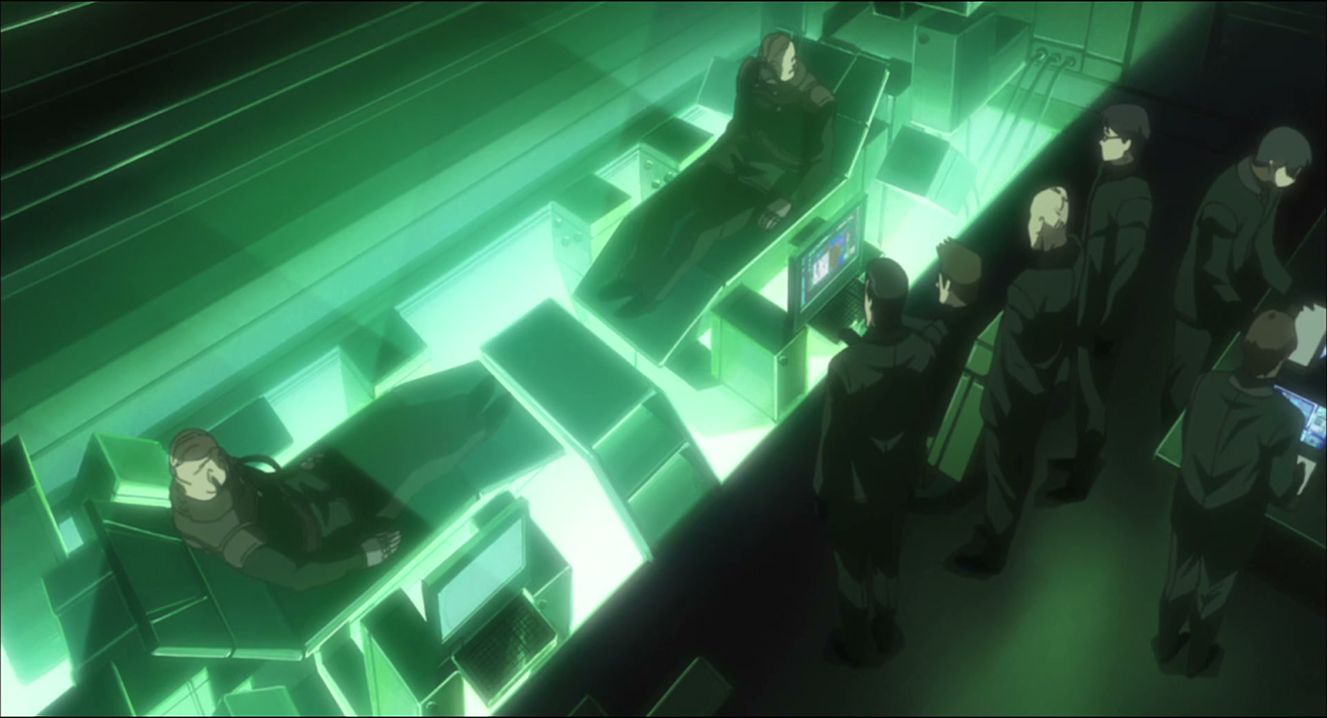 Ghost in the Shell: Stand Alone Complex Ep 45: IN: Chain Reaction of Symmetry - CHAIN REACTION @ 00:04:07