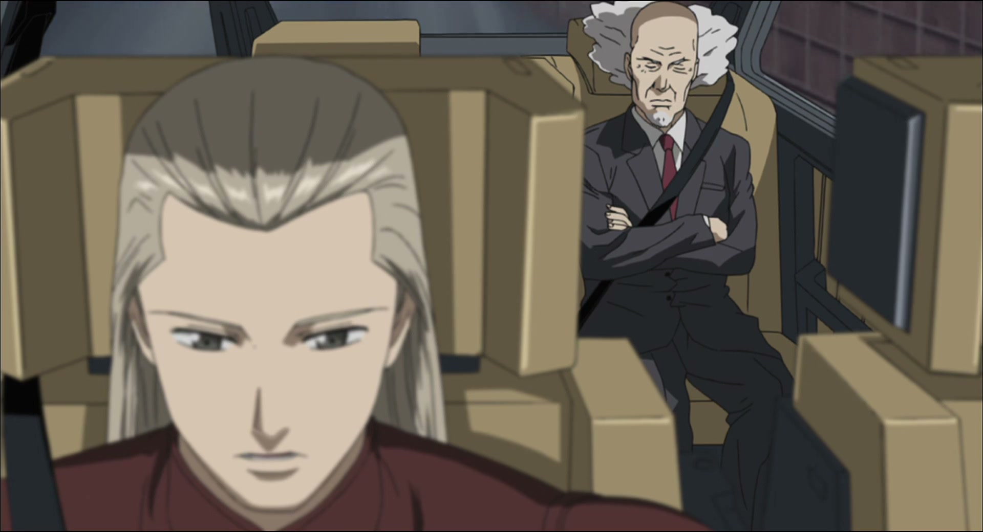 Ghost in the Shell: Stand Alone Complex Ep 45: IN: Chain Reaction of Symmetry - CHAIN REACTION @ 00:08:00