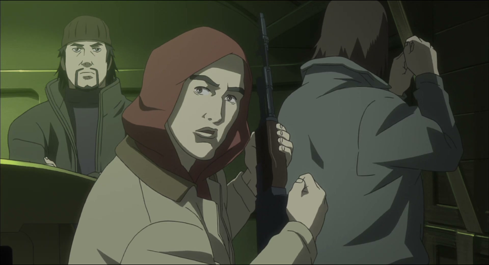 Ghost in the Shell: Stand Alone Complex Ep 45: IN: Chain Reaction of Symmetry - CHAIN REACTION @ 00:17:51