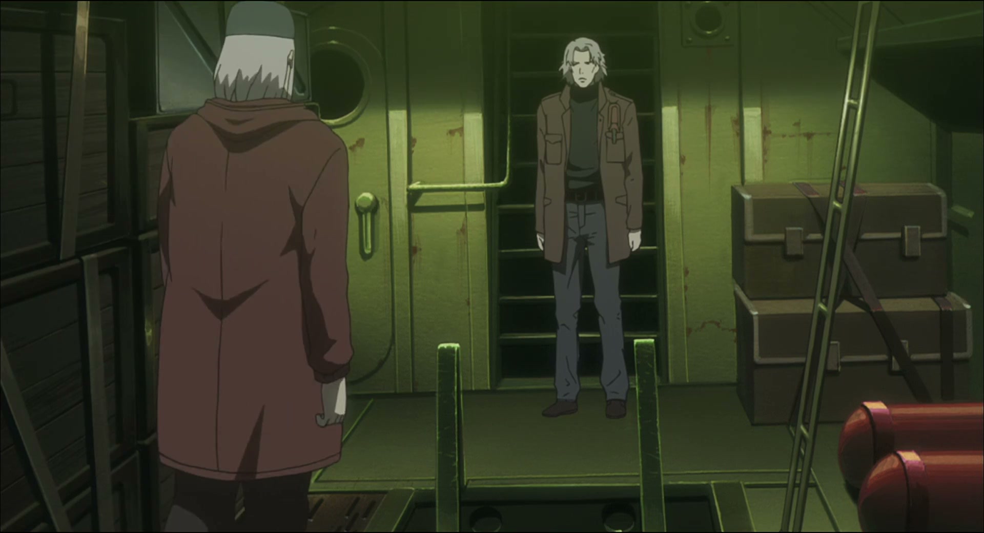 Ghost in the Shell: Stand Alone Complex Ep 45: IN: Chain Reaction of Symmetry - CHAIN REACTION @ 00:18:08